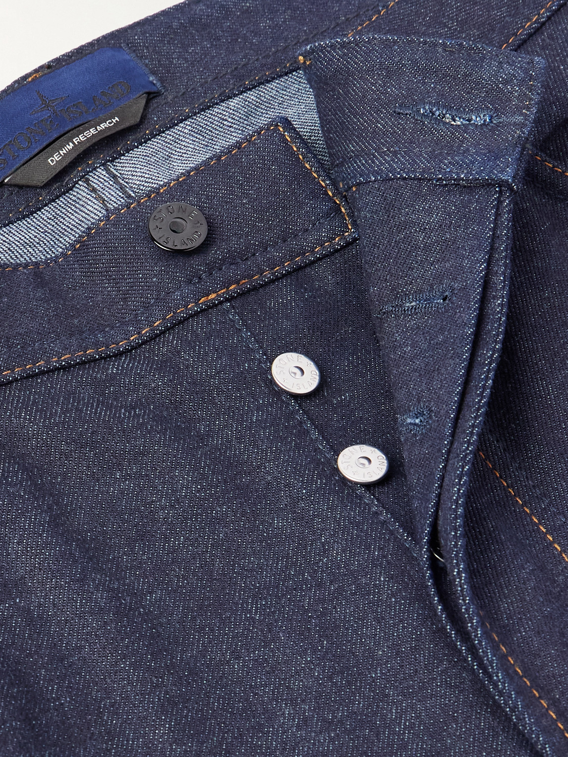 Denim Straight-Leg Organic Jeans