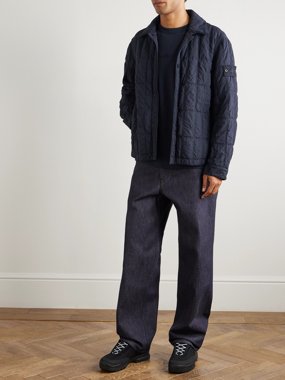 Denim Straight-Leg Organic Jeans