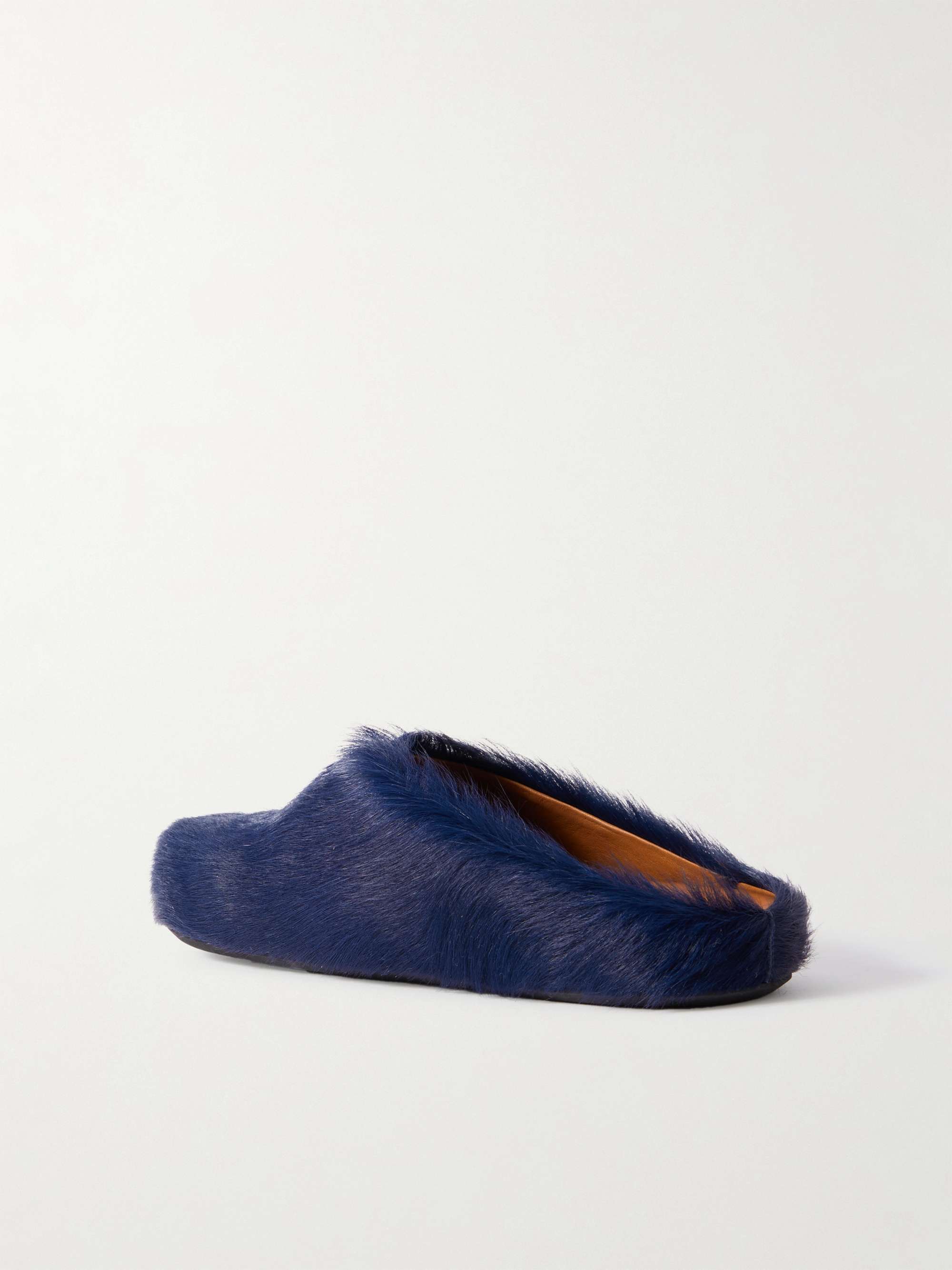 MARNI Fussbett Calf Hair Slippers