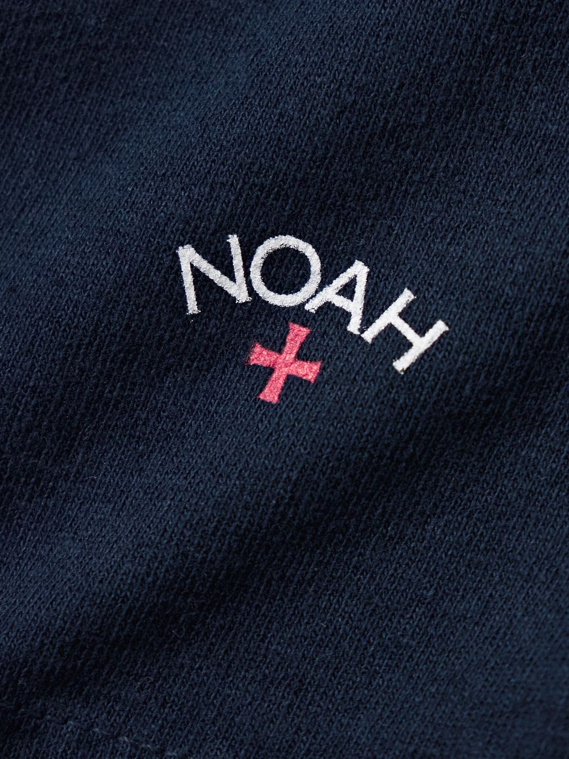 Noah 로고 프린트 재활용 코튼 저지 티셔츠