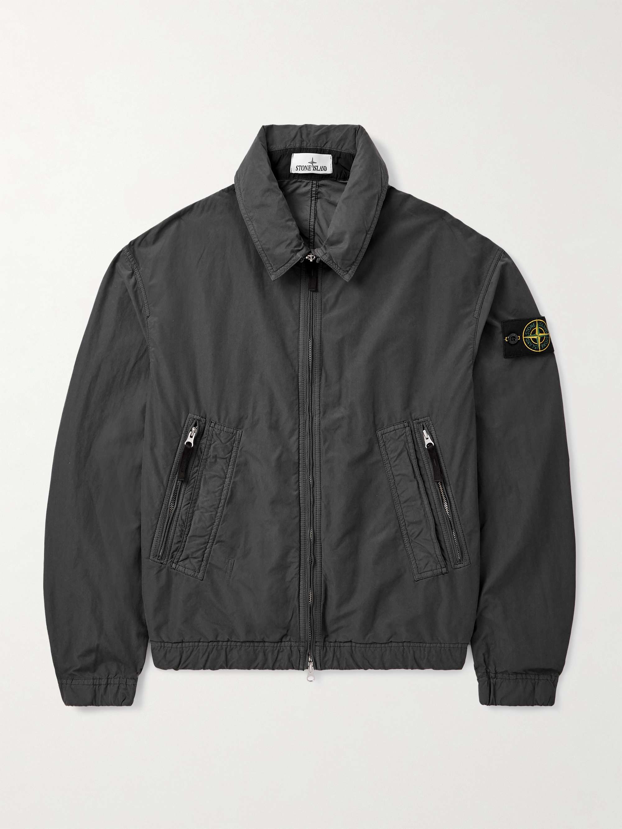 STONE  24AW David Light-TC /sizeＬ Stone Island Polyester Tela & David Light-Tc Jacket in Black