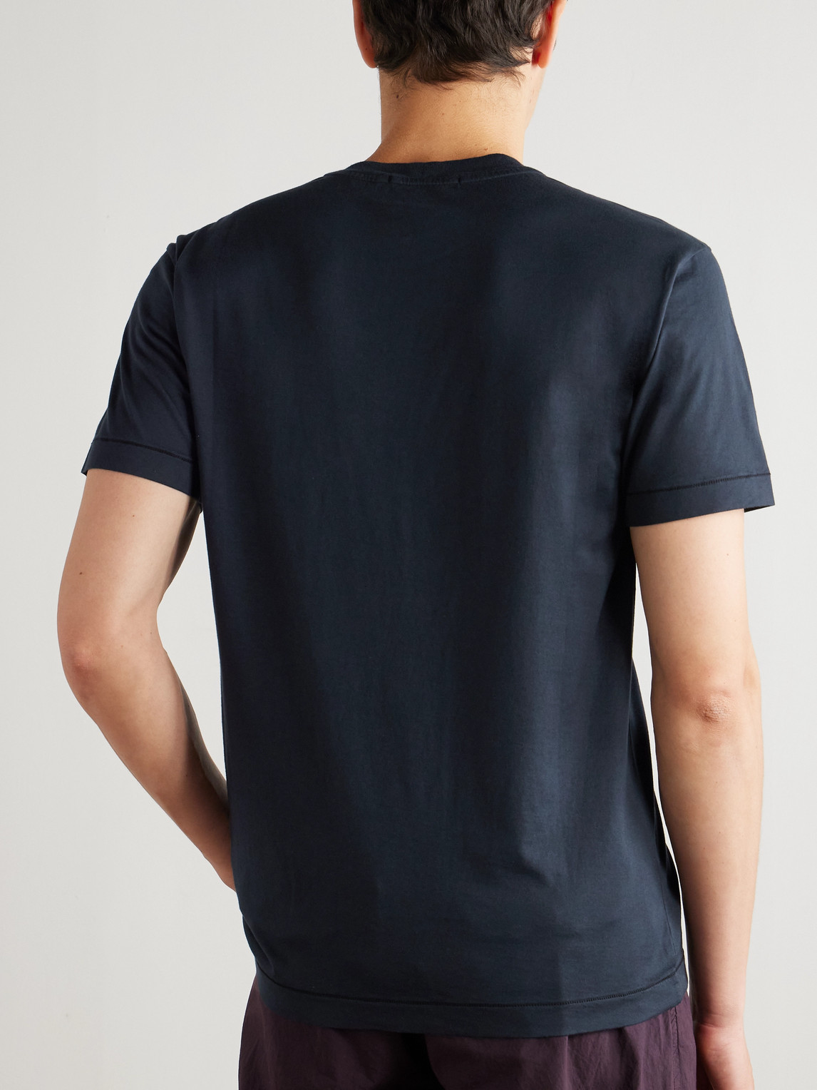 Garment-Dyed Cotton-Jersey T-Shirt