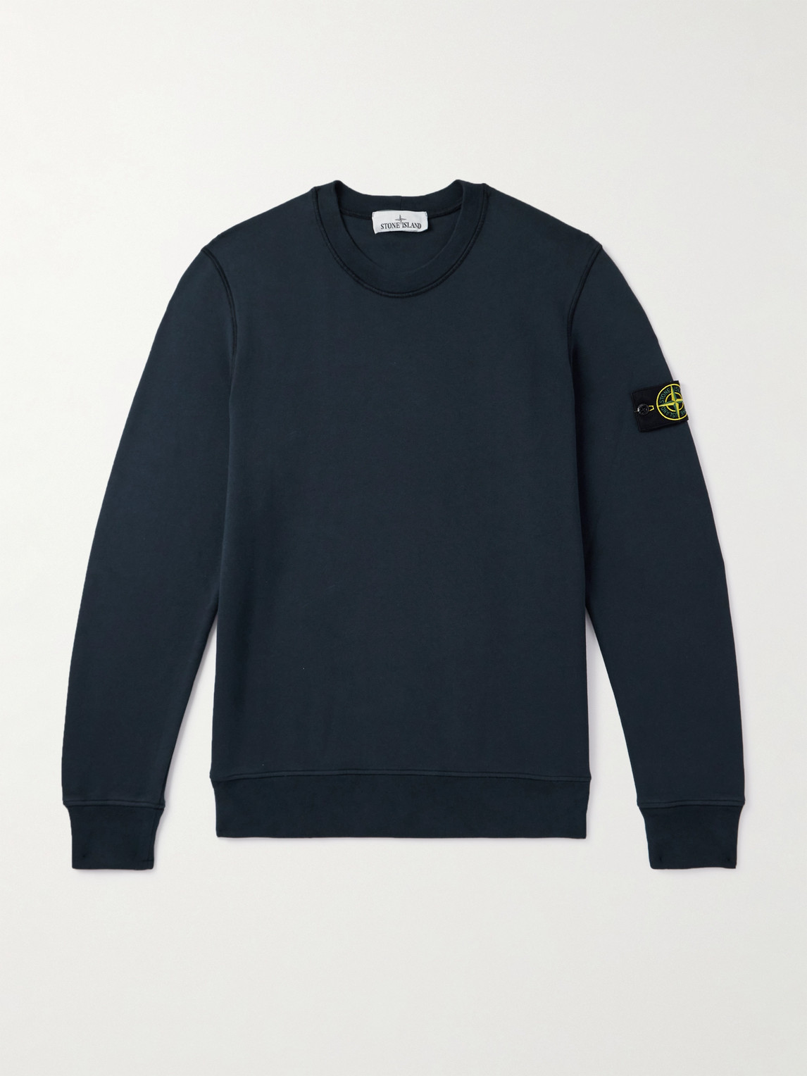 Garment-Dyed Organic Cotton-Jersey Sweatshirt