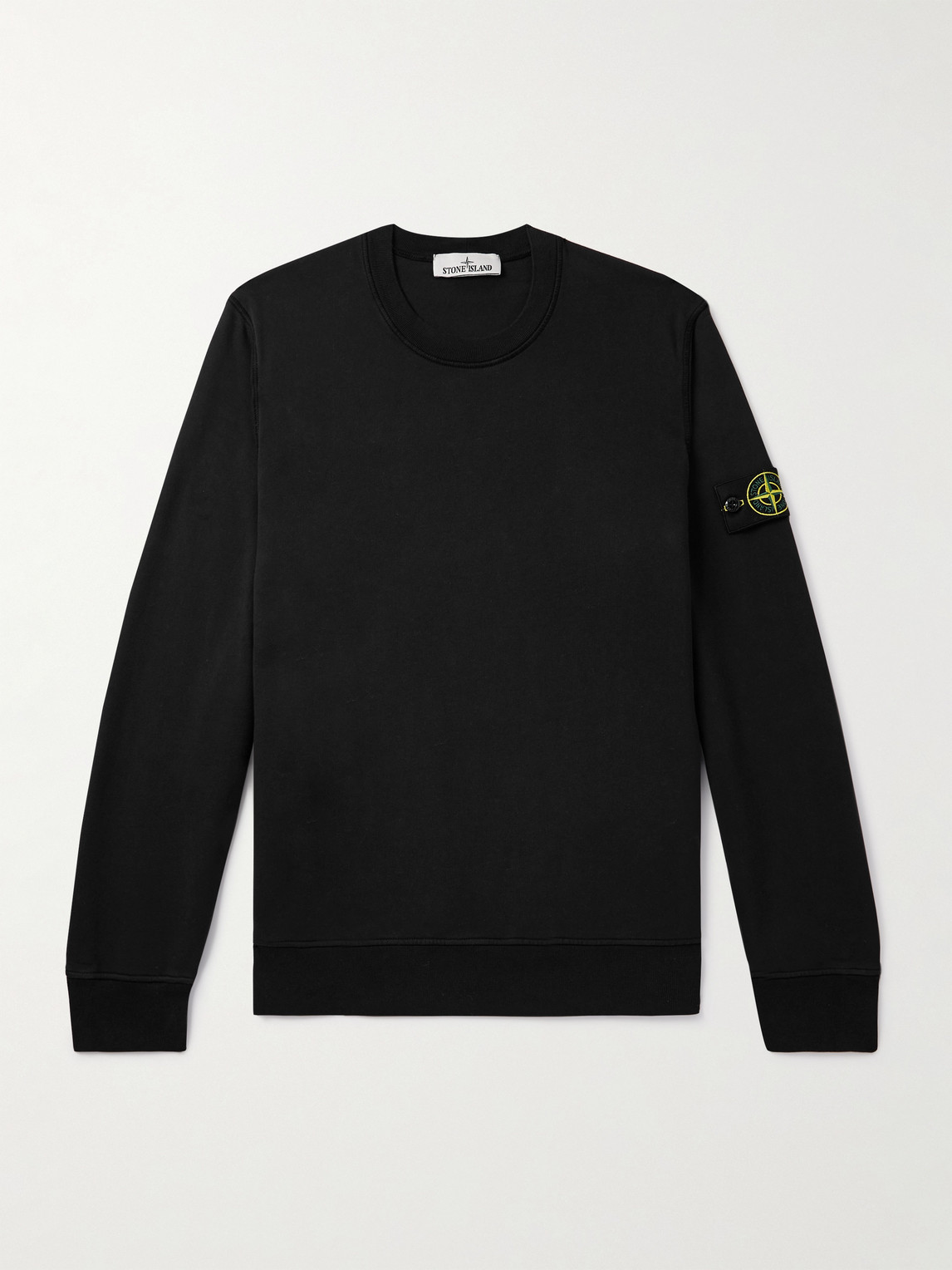 Garment-Dyed Organic Cotton-Jersey Sweatshirt