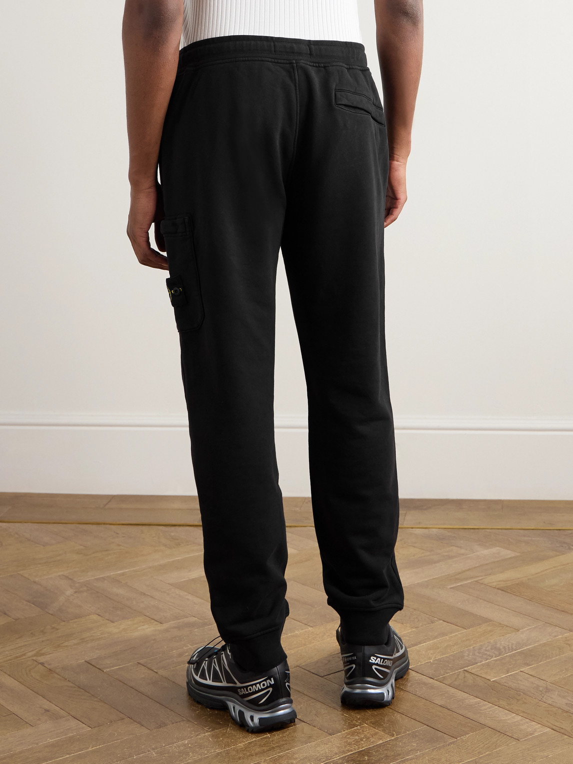 Tapered Organic Cotton-Jersey Sweatpants