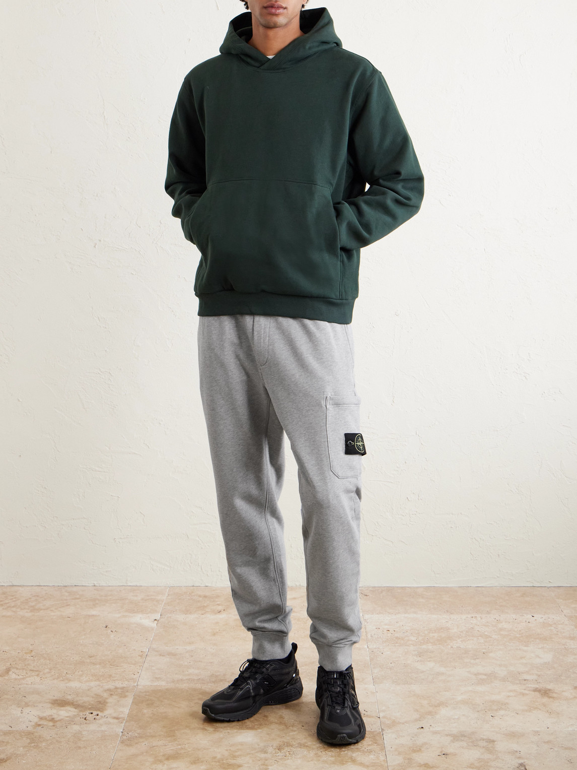 Organic Cotton-Jersey Sweatpants