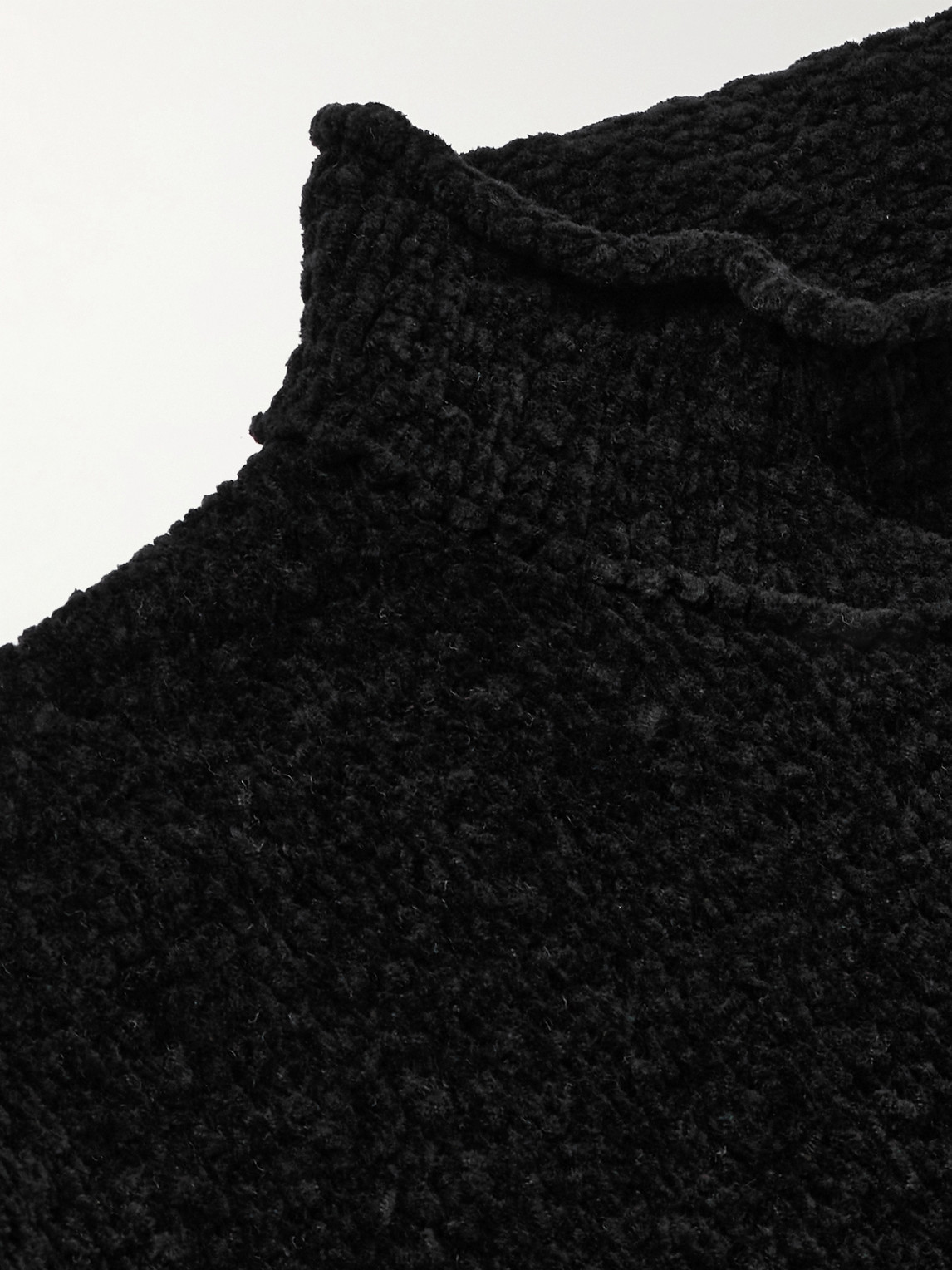 Stone Island Lightweight Wool Crew Neck Sweater With Raglan Sleeves Clothing In Black