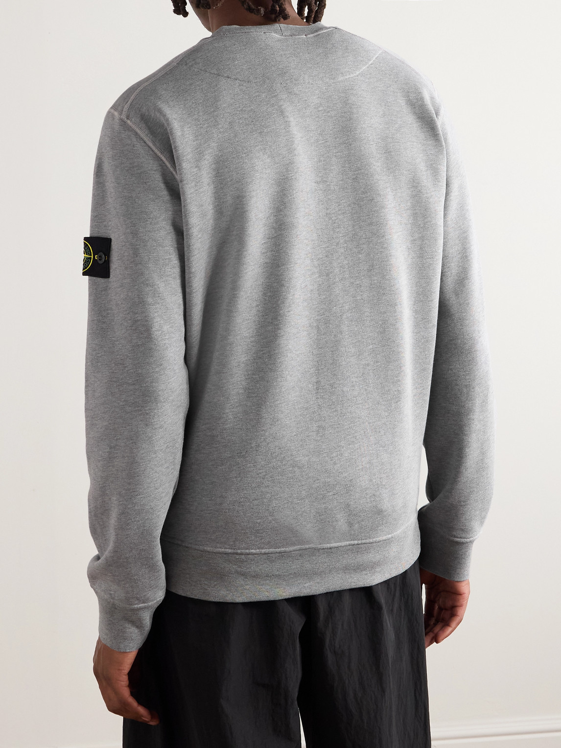 Garment-Dyed Organic Cotton-Jersey Sweatshirt