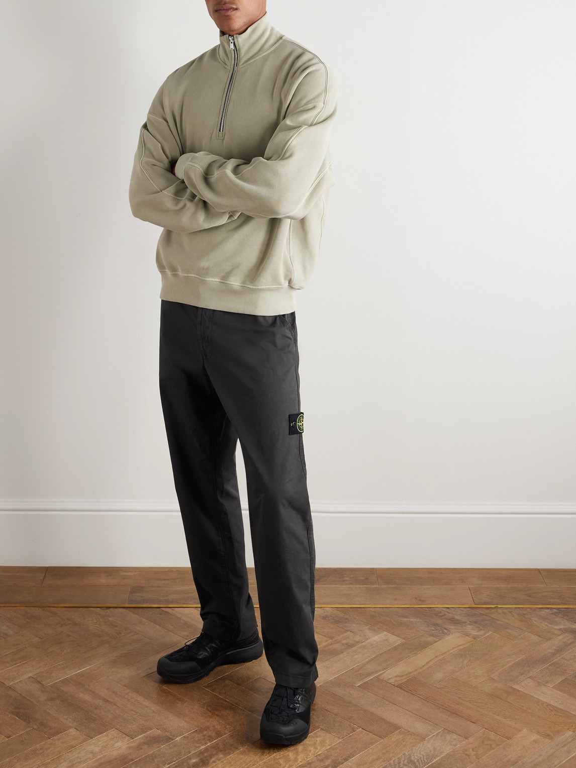 Straight-Leg Econyl® Trousers