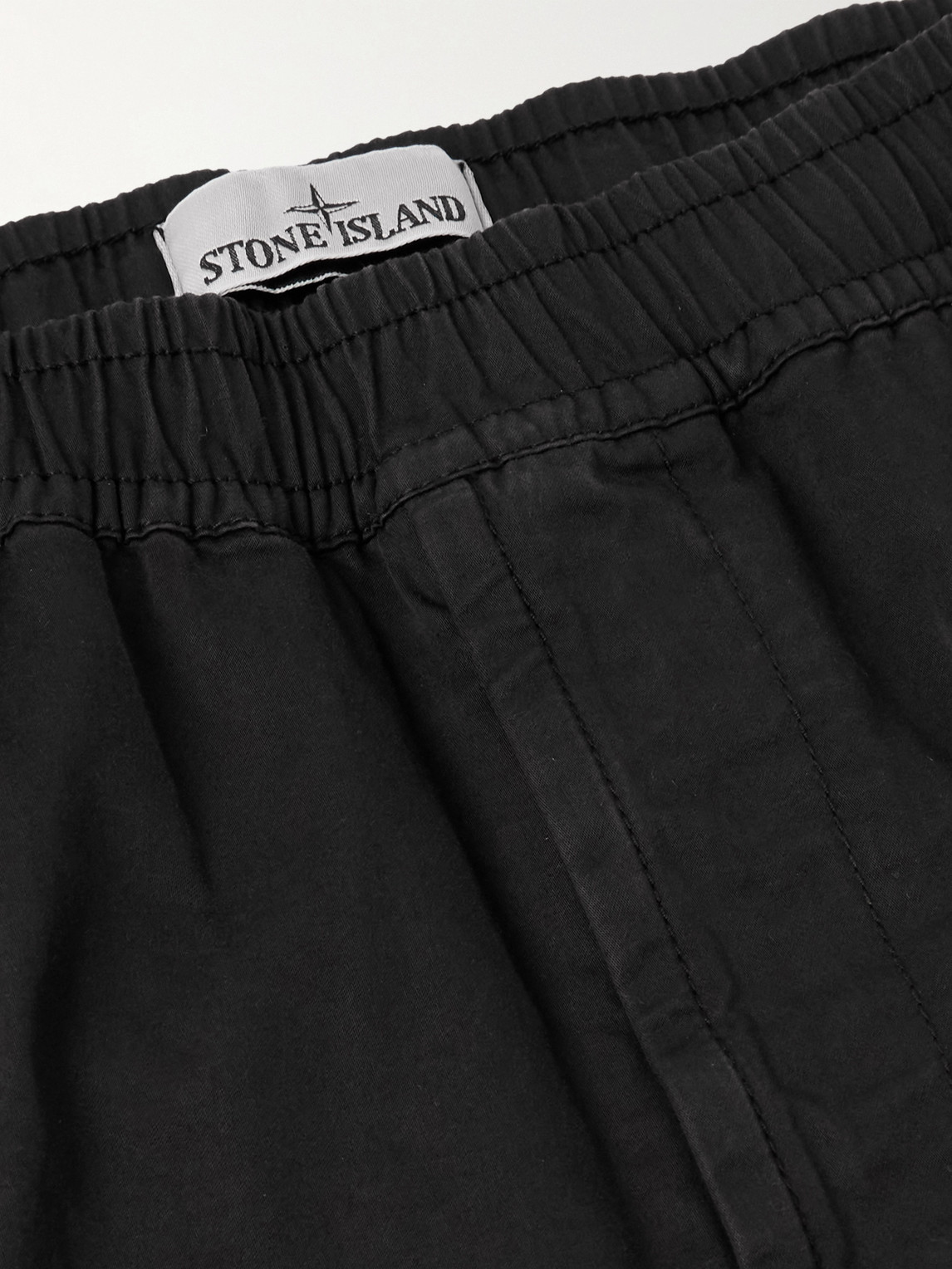 Tapered Organic Cotton-Blend Cargo Trousers