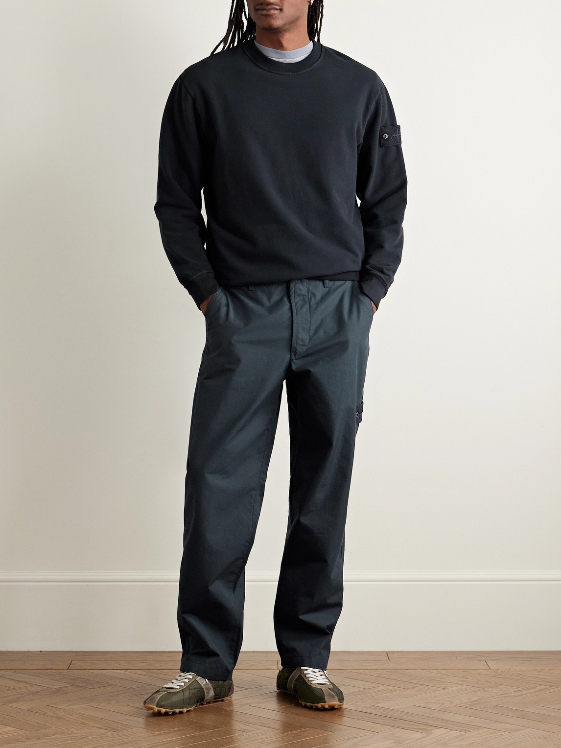 Ghost Straight-Leg Organic Cotton Chinos