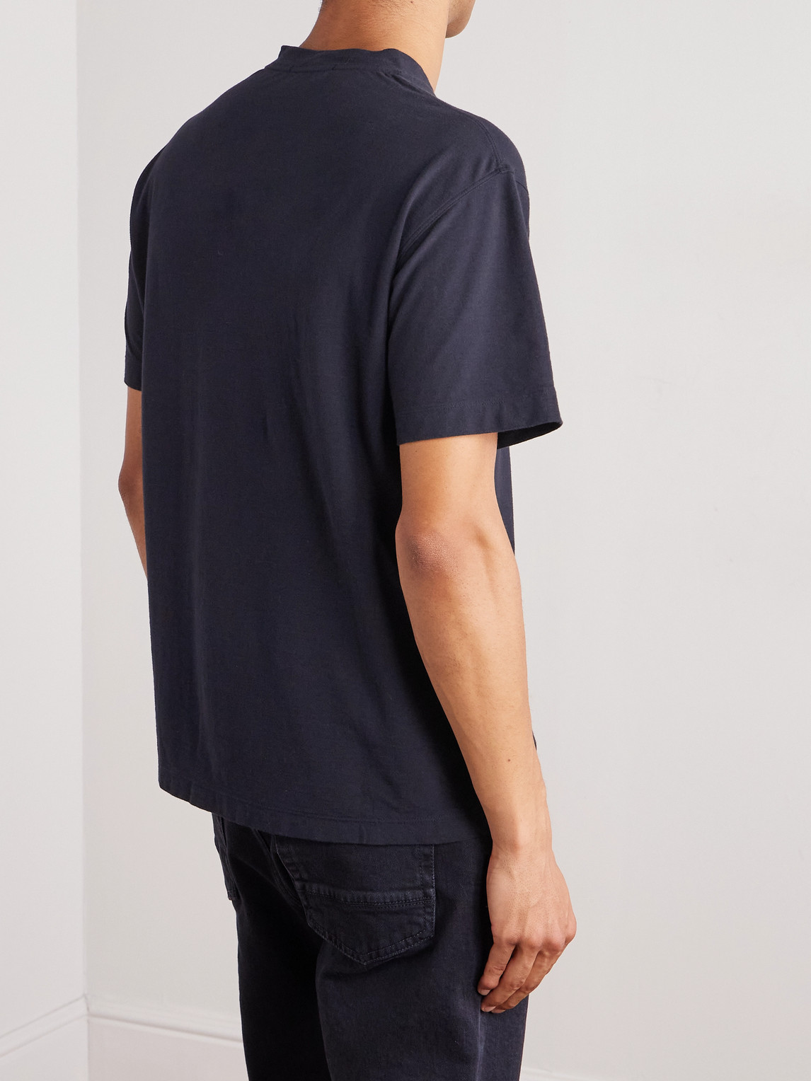Ghost Garment-Dyed Organic Cotton-Jersey T-Shirt