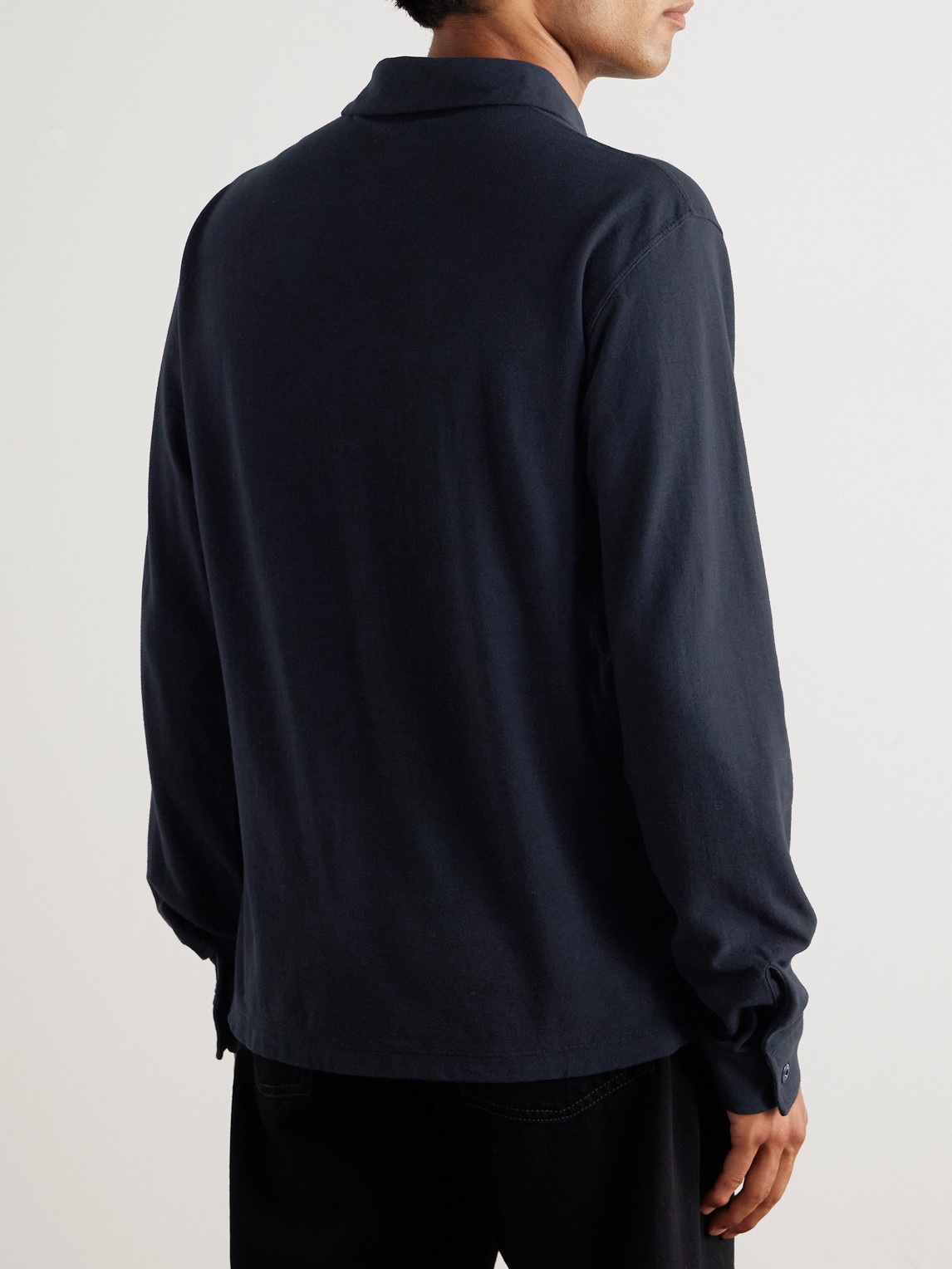 Ghost Cotton-Jersey Polo Shirt
