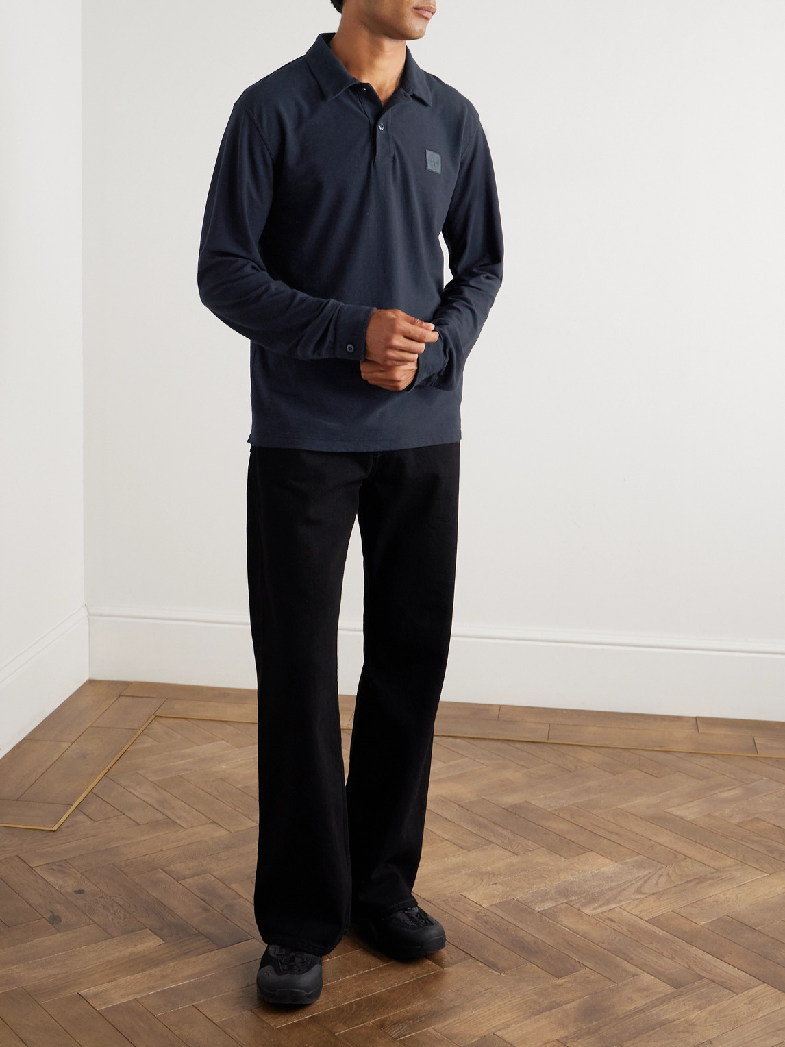 Ghost Cotton-Jersey Polo Shirt