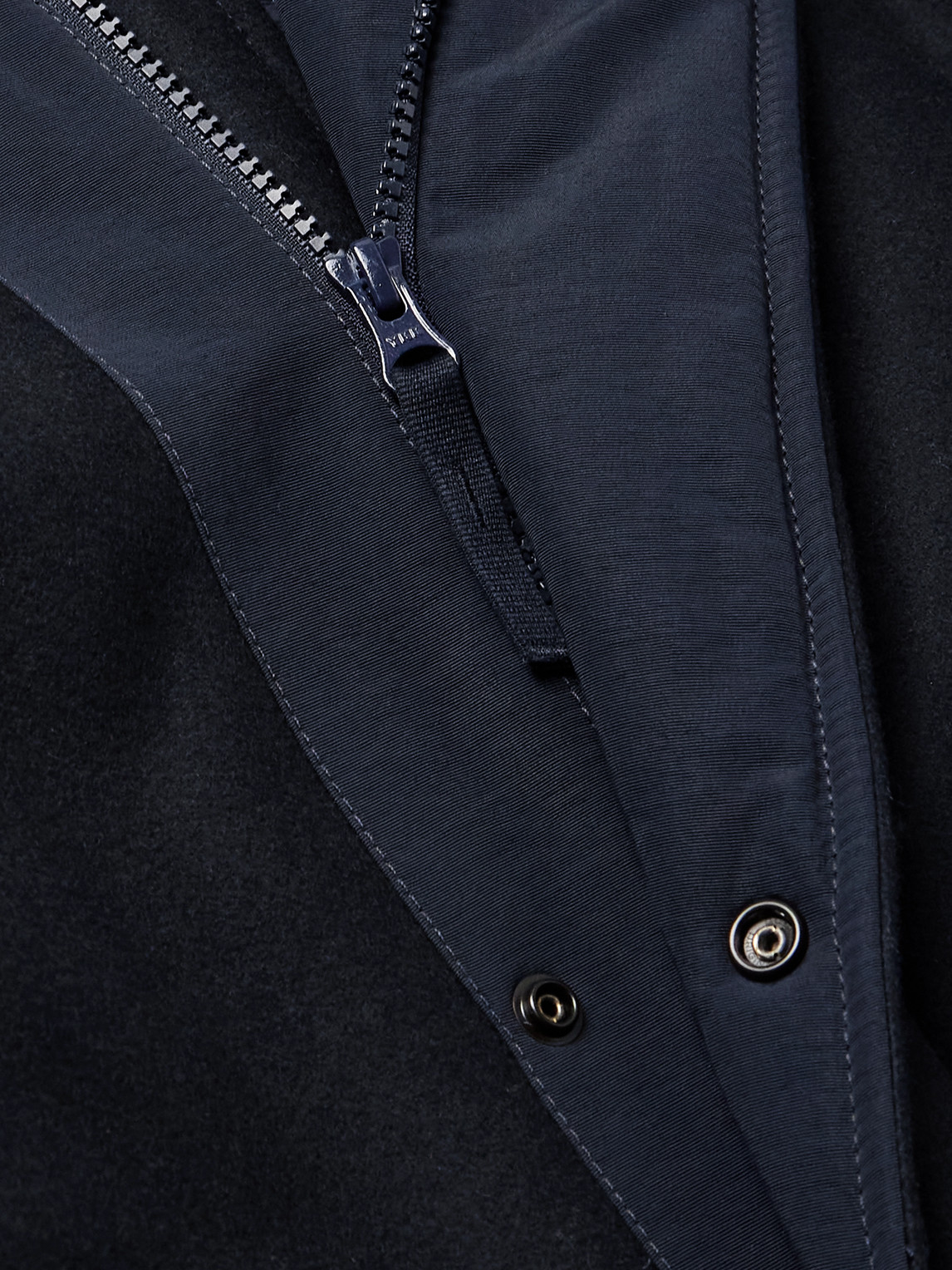 Ghost Padded Virgin Wool-Blend Flannel Hooded Parka
