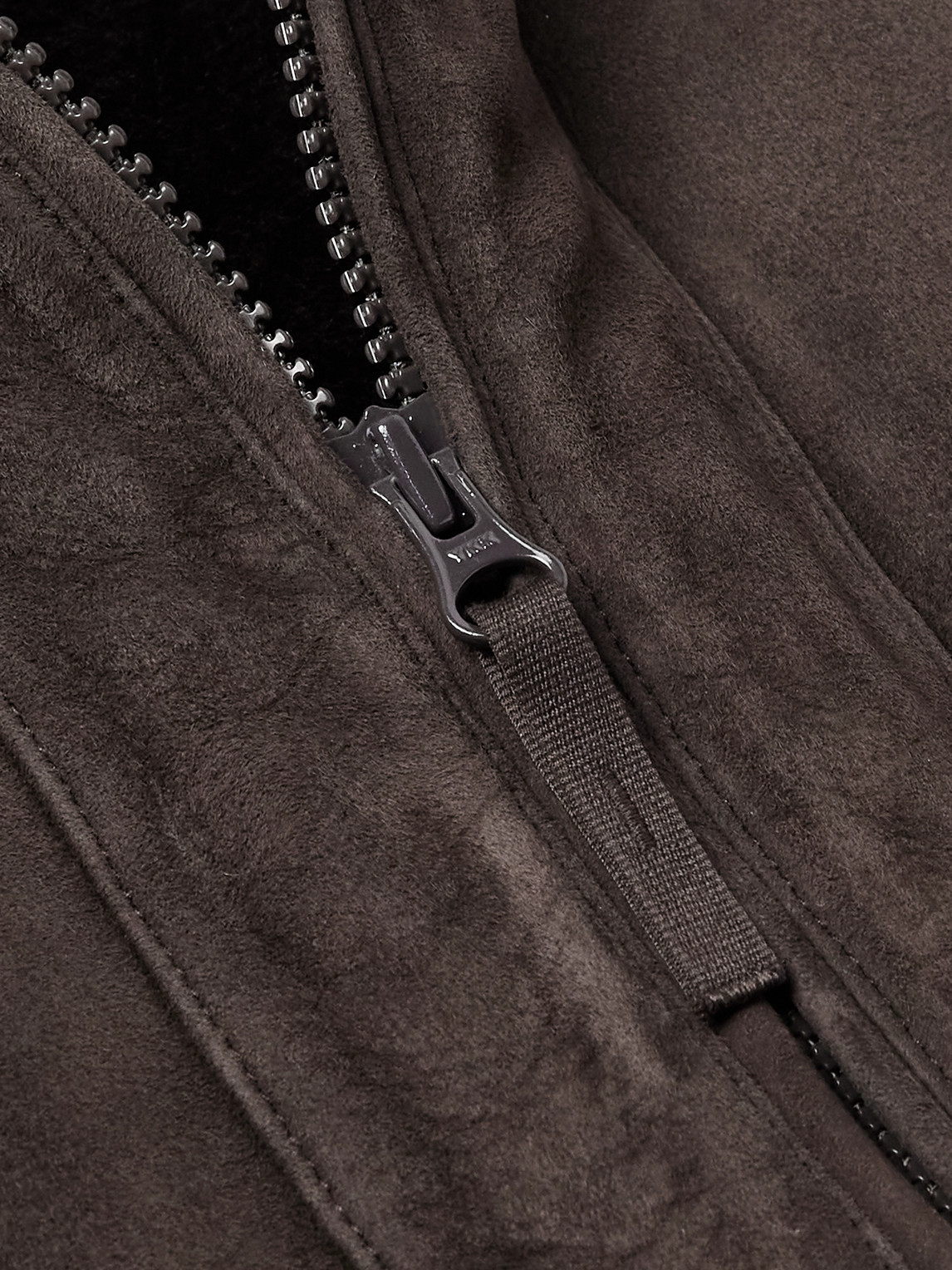 Ghost Shearling Hooded Jacket
