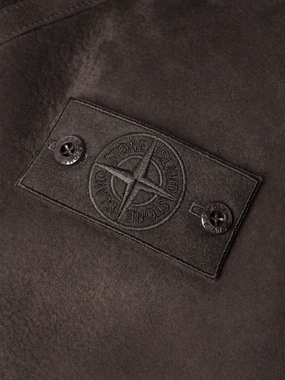 Ghost Shearling Hooded Jacket