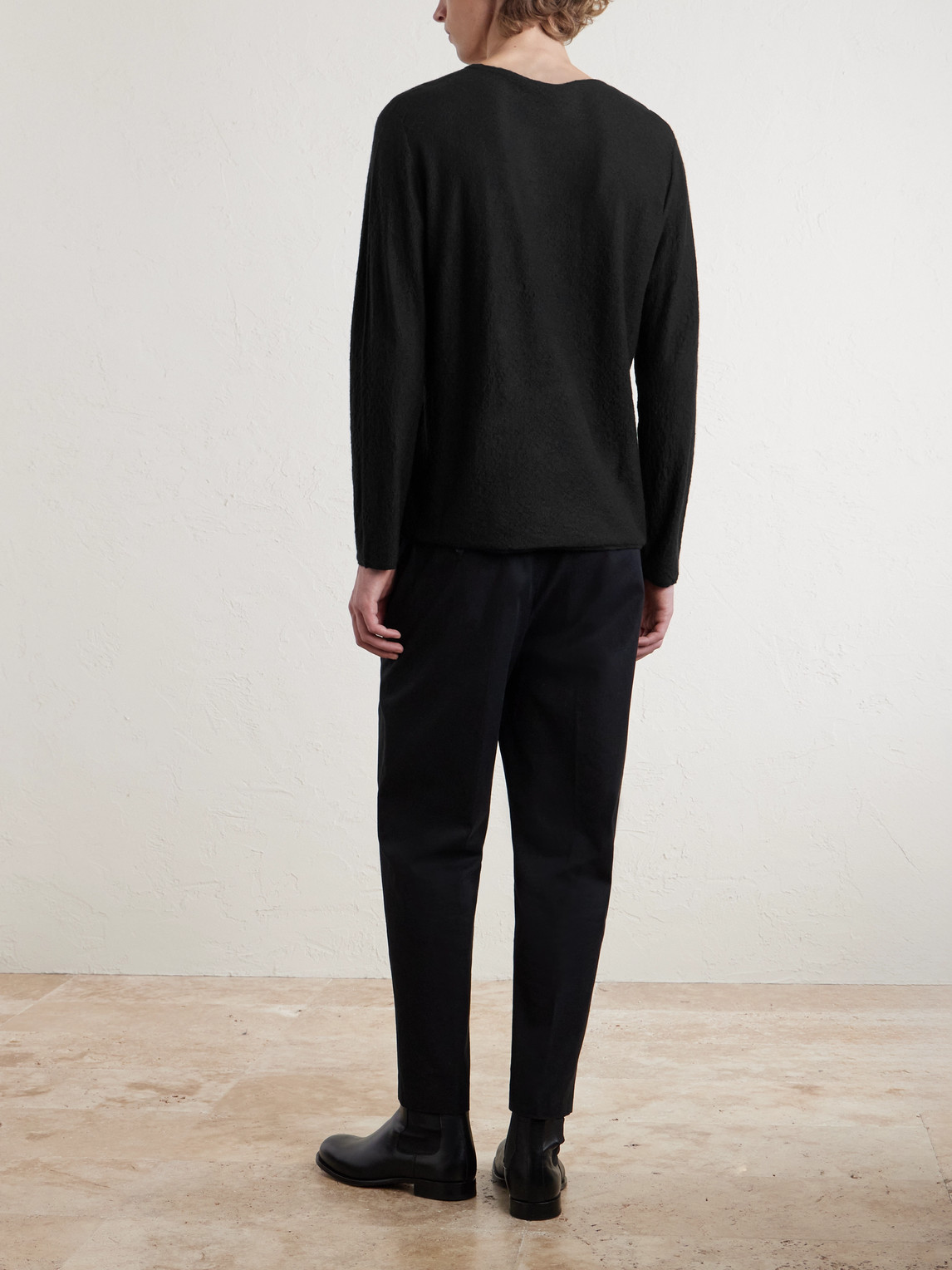 The Row Eliaf Slub Camel Hair-blend Sweater In Multi