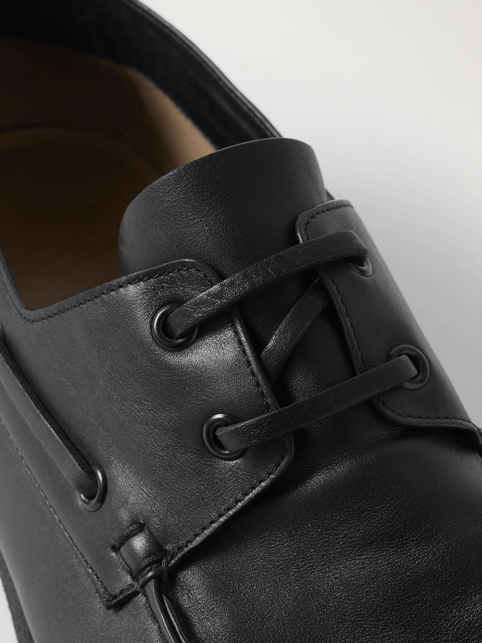THE ROW Novus Leather Loafers for Men | MR PORTER