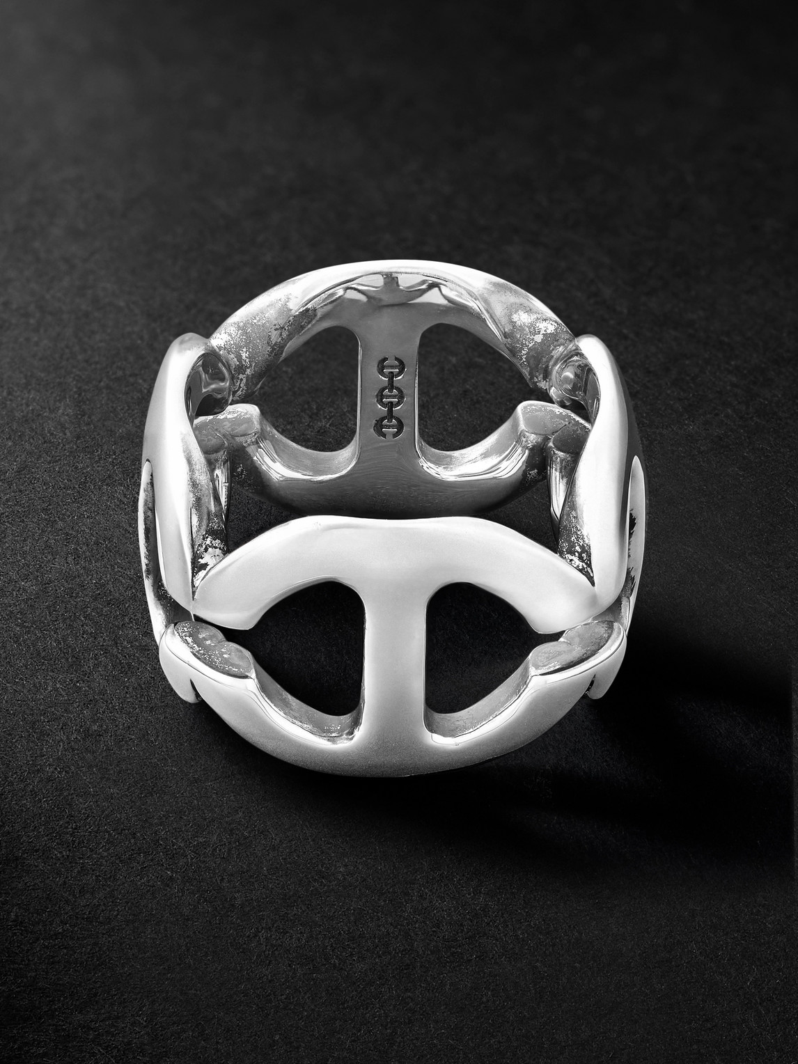  Hoorsenbuhs - Sterling Silver Ring - Men - Silver - 9.5 
