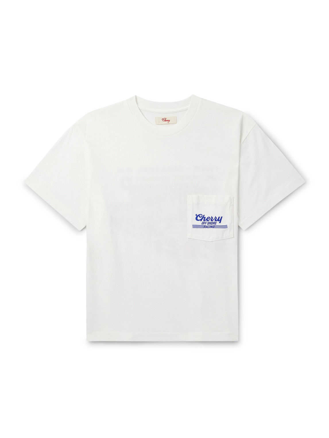 Cherry Los Angeles Logo-print Cotton-jersey T-shirt In White