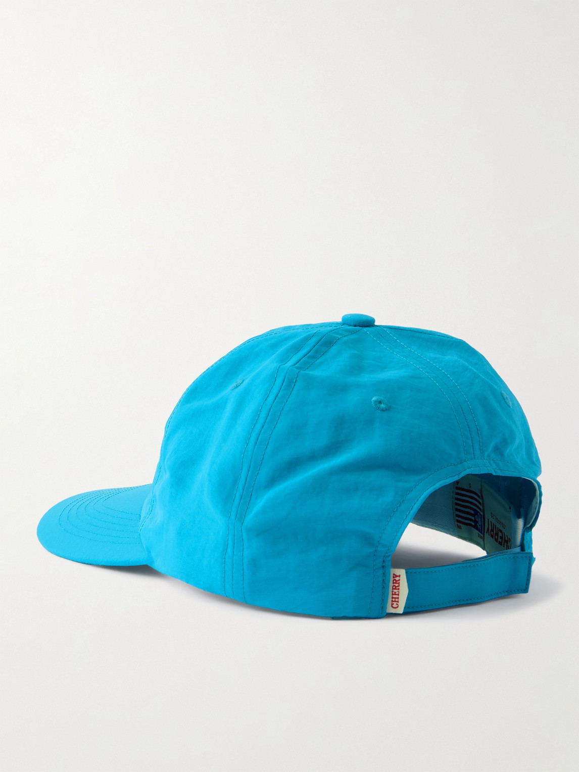 Cherry Los Angeles Western Tennis Logo-embroidered Twill Baseball Cap In Blue