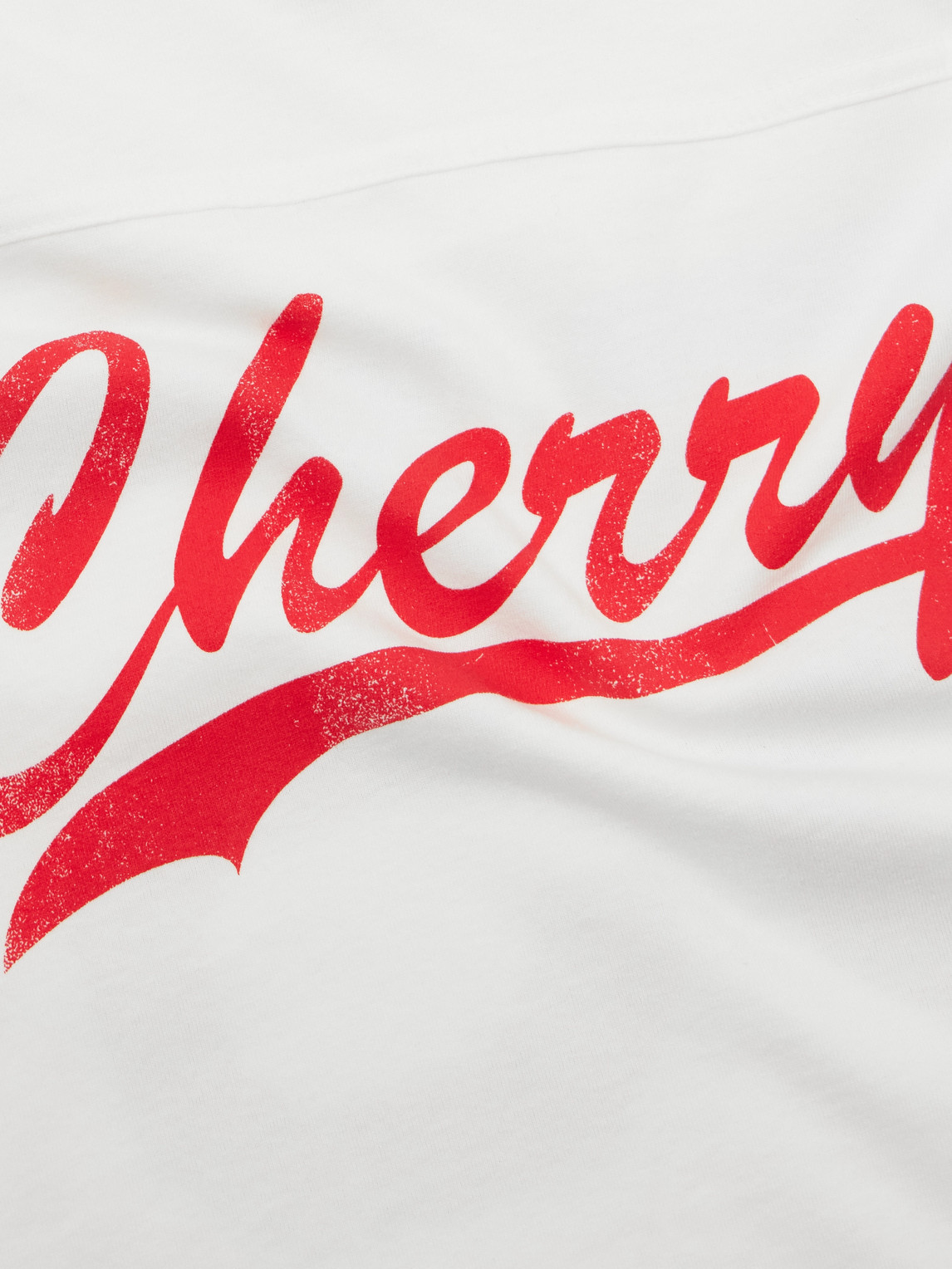 Cherry Los Angeles Logo-print Cotton-jersey T-shirt In Yellow