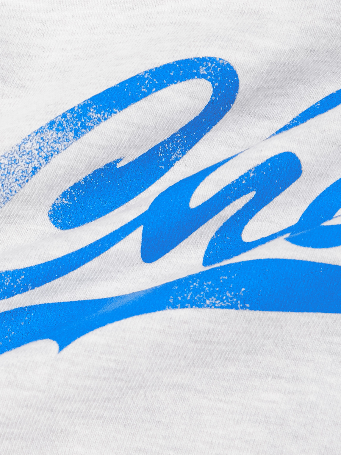 Cherry Los Angeles Logo-print Cotton-blend Jersey Hoodie In White