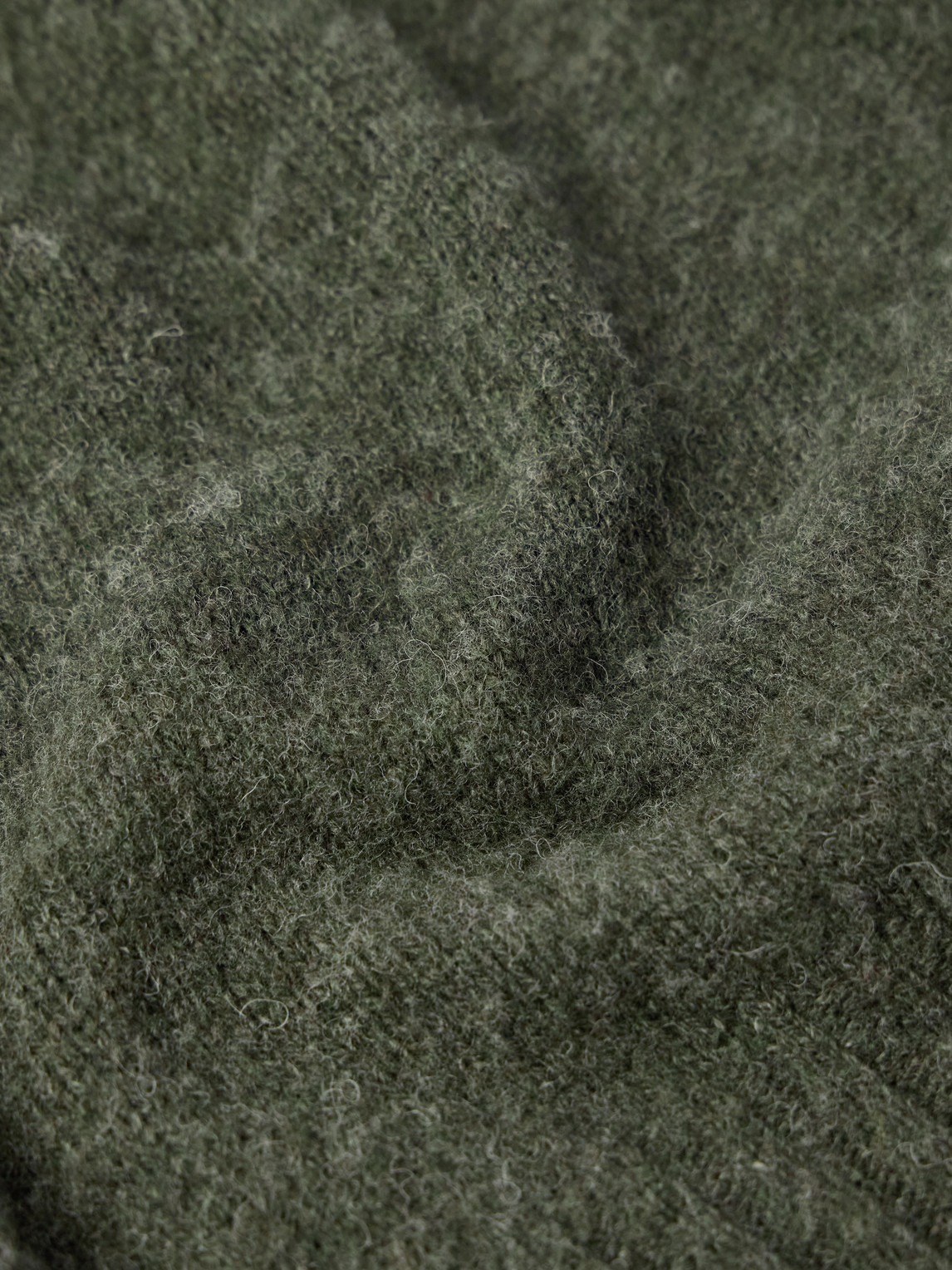 Sunspel Shetland Wool Sweater In Gray