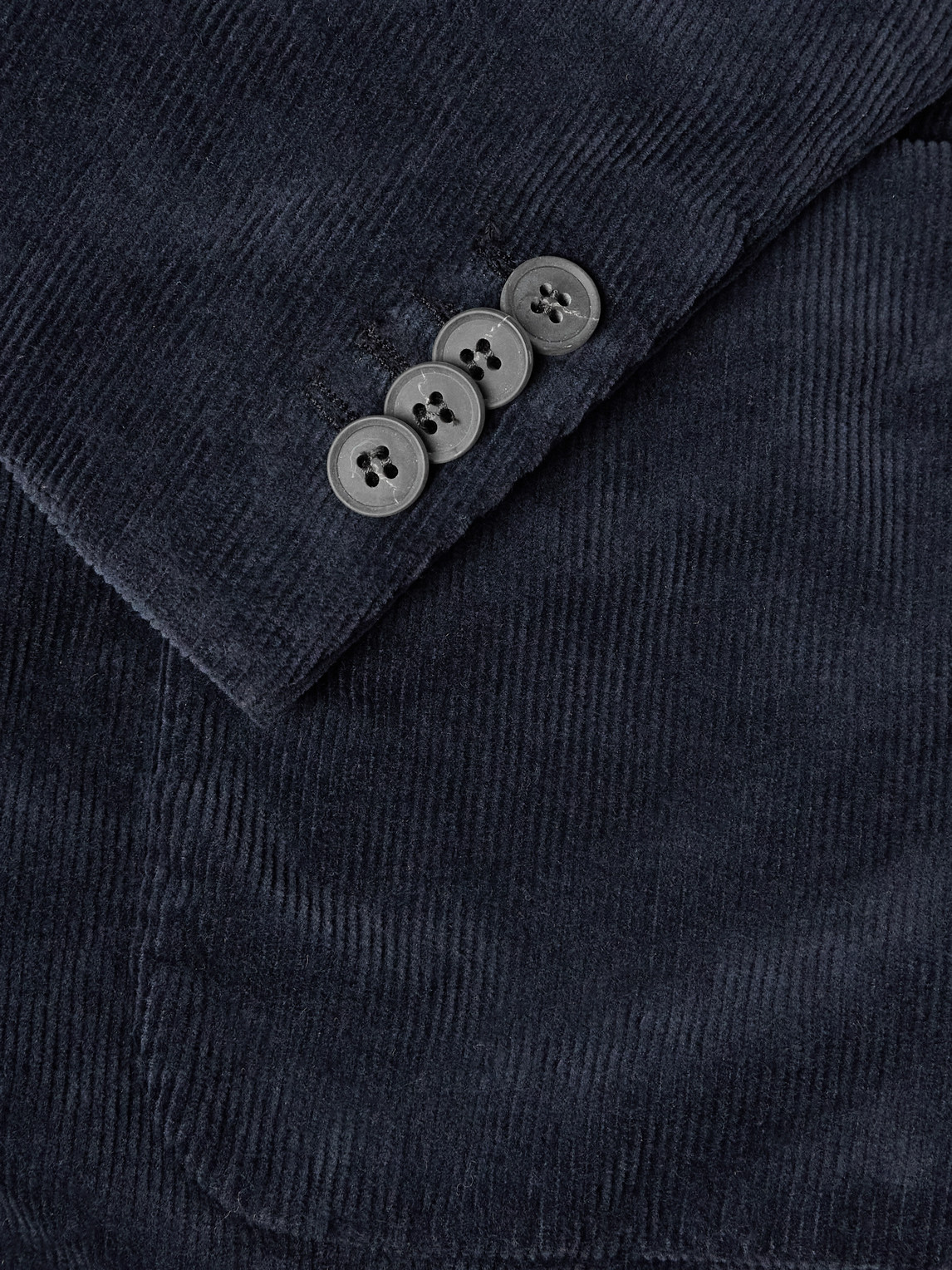 Sunspel Cotton-blend Corduroy Blazer In Blue