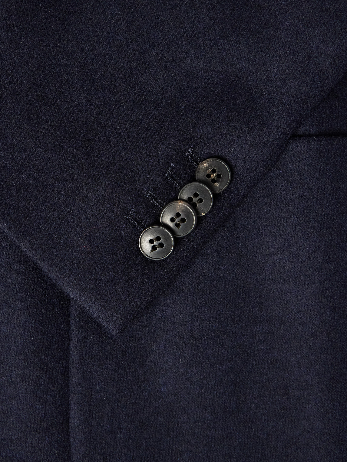 Sunspel Boiled-wool Blazer In Blue
