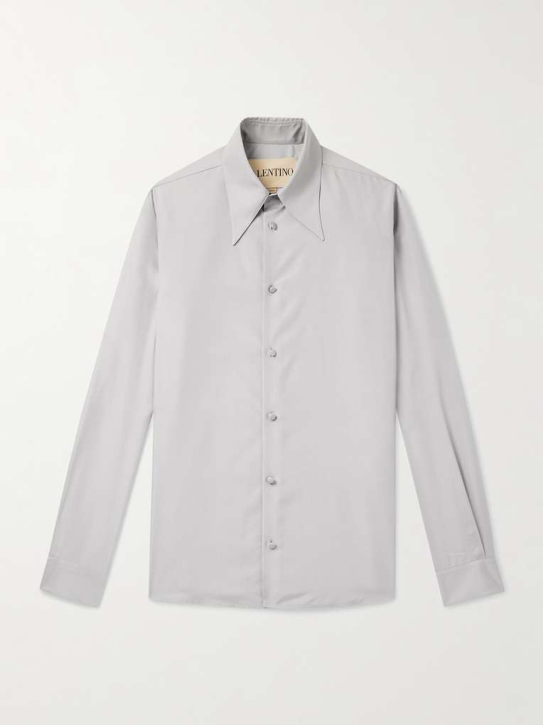 Valentino Garavani — Slim-Fit Silk Shirt