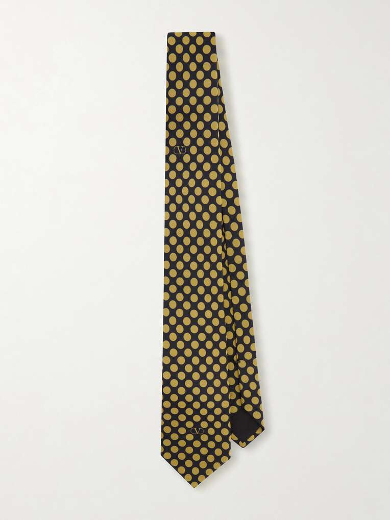 Valentino Garavani — 7cm Polka-dot Silk Tie