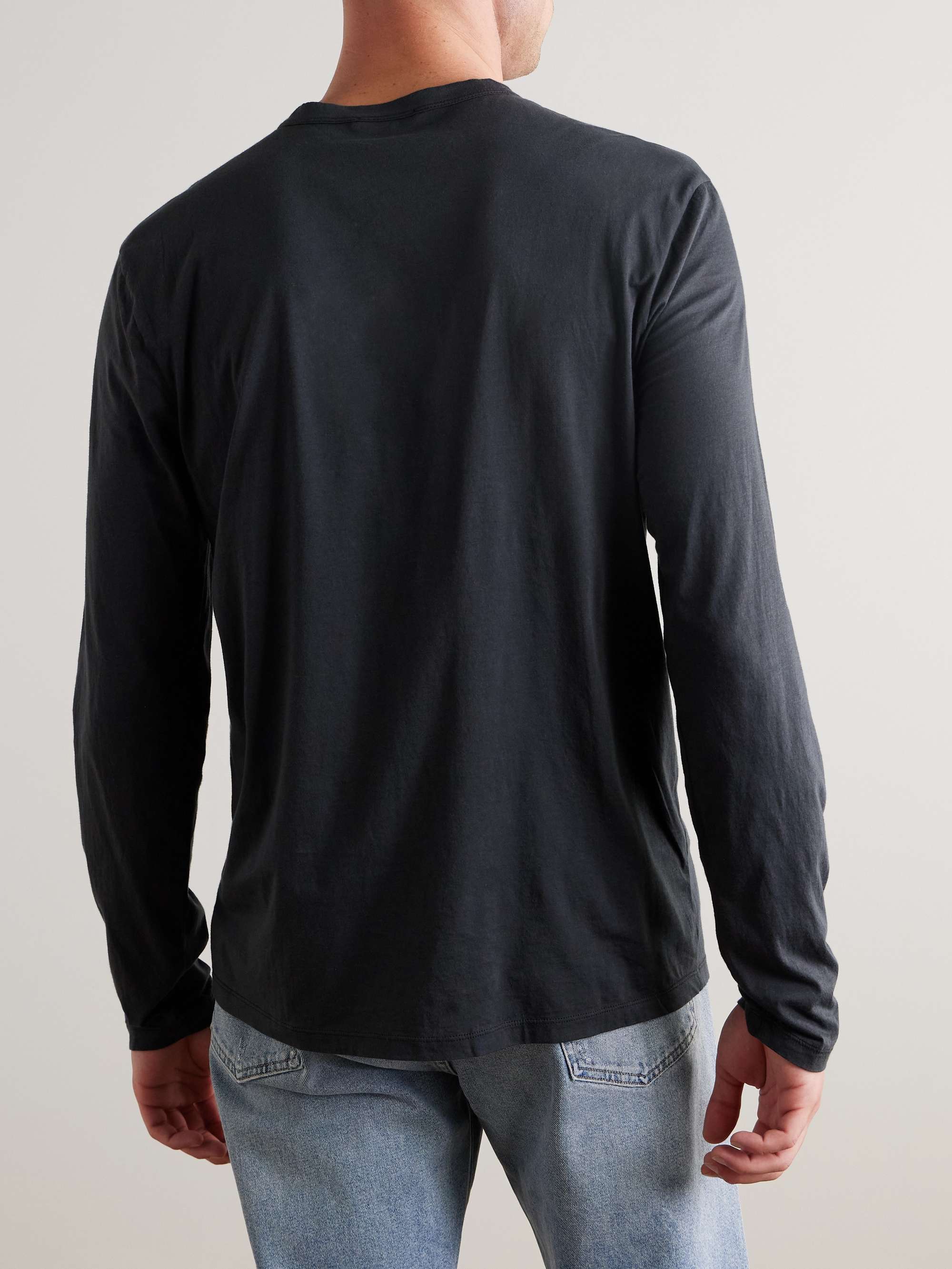 JAMES PERSE Lotus Slim-Fit Cotton-Jersey T-Shirt