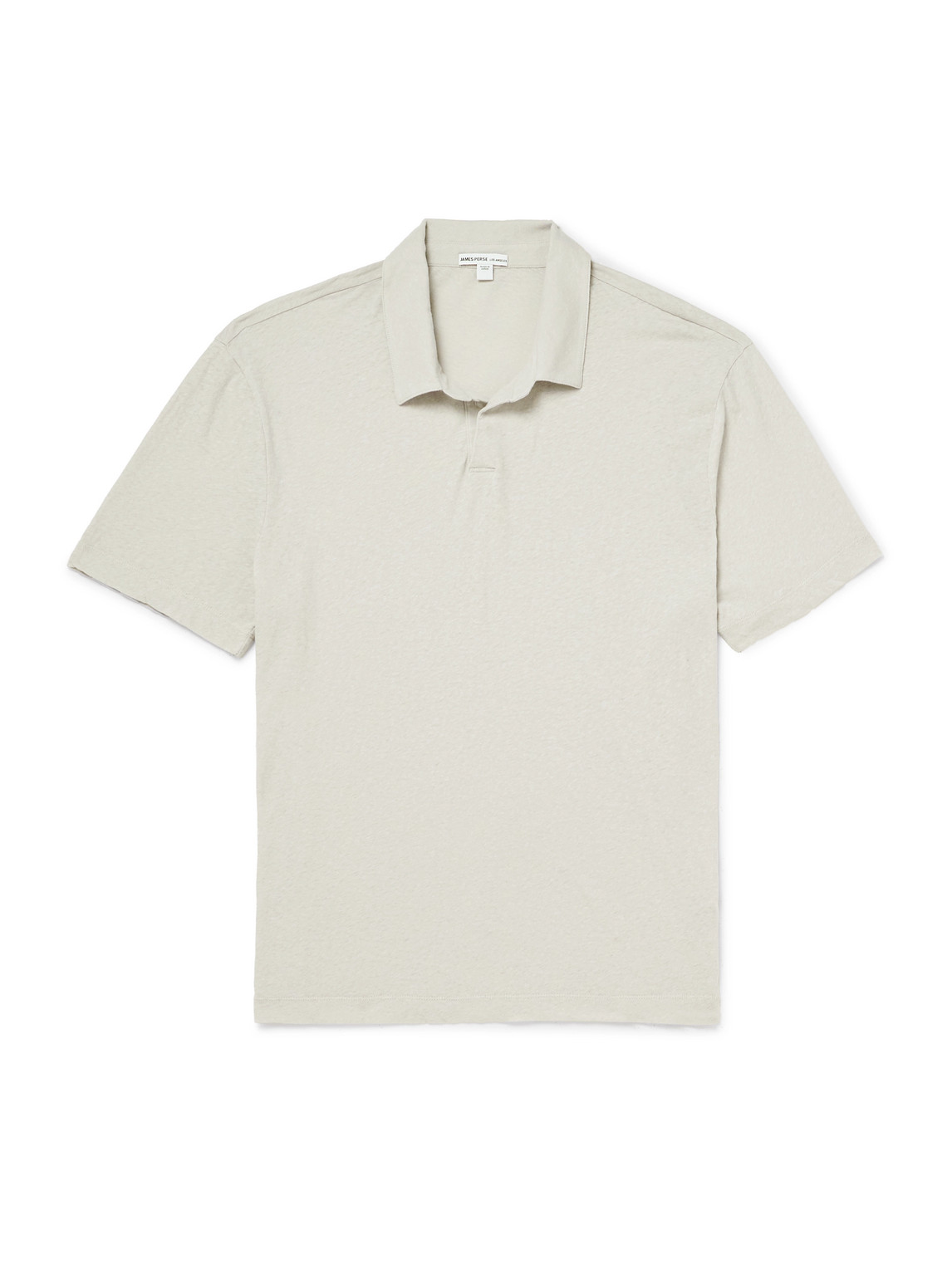 Open-Collar Cotton-Jersey Polo Shirt