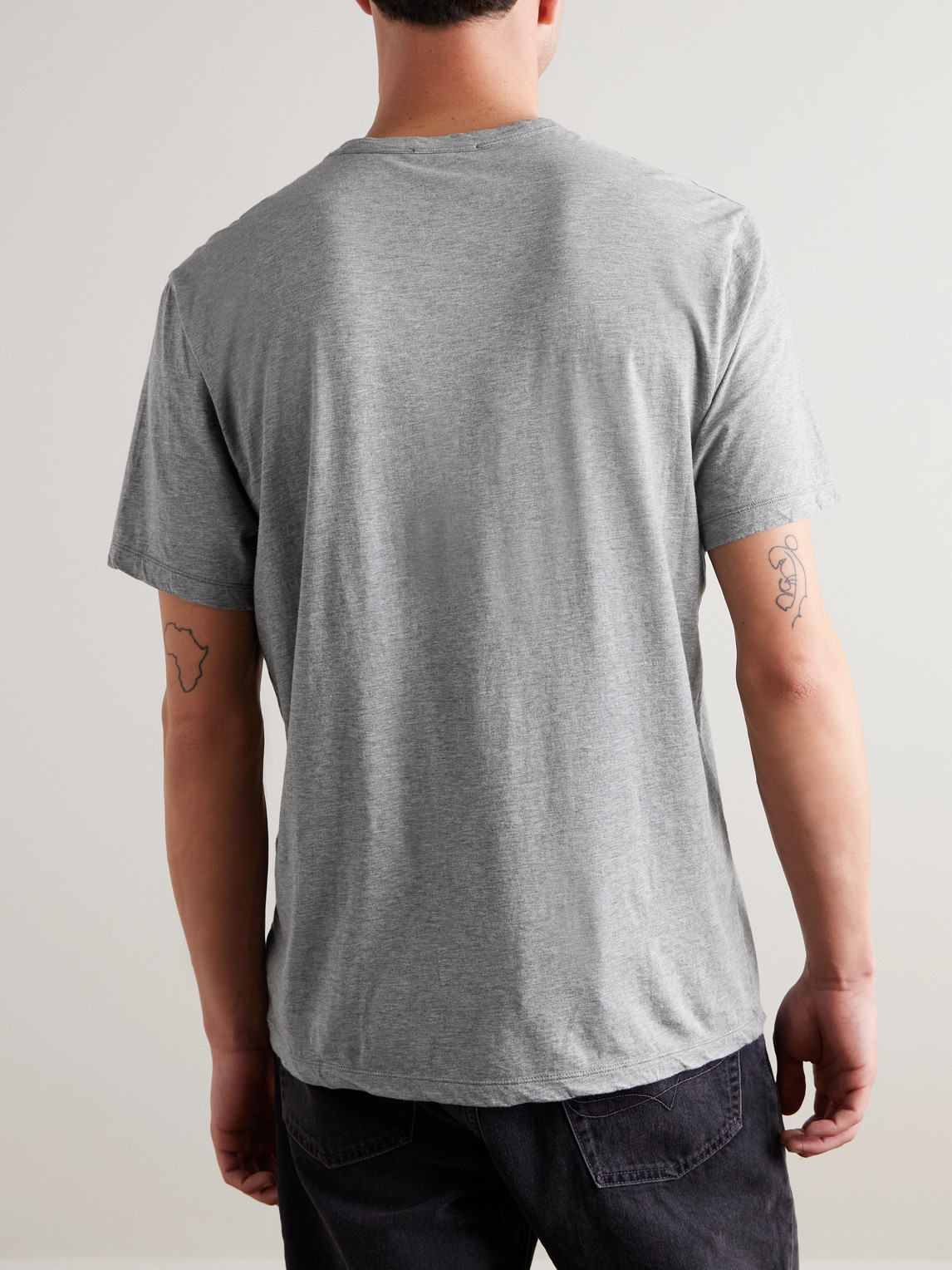 James Perse Lotus Slim-fit Cotton-jersey T-shirt