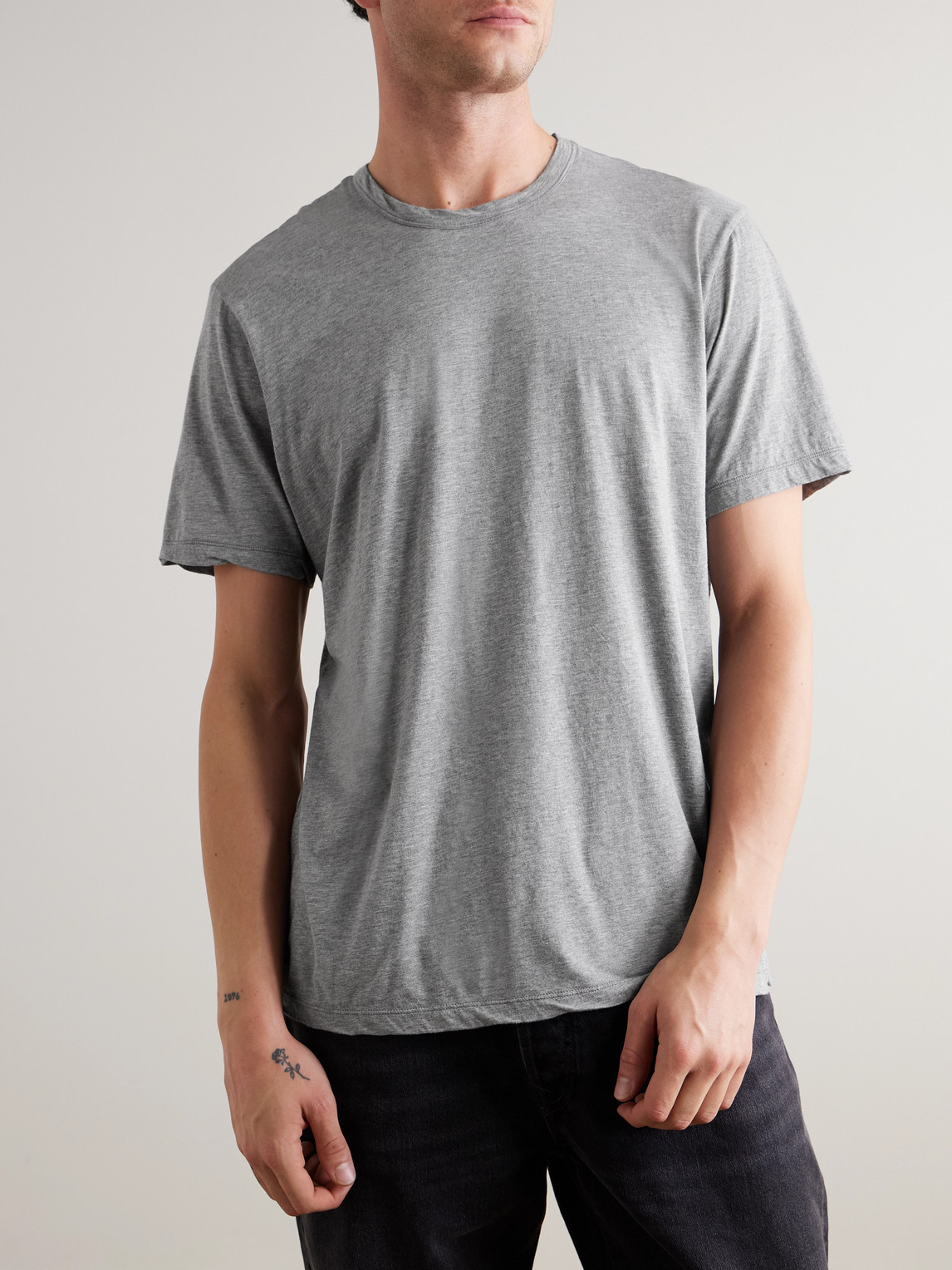 James Perse Lotus Slim-fit Cotton-jersey T-shirt