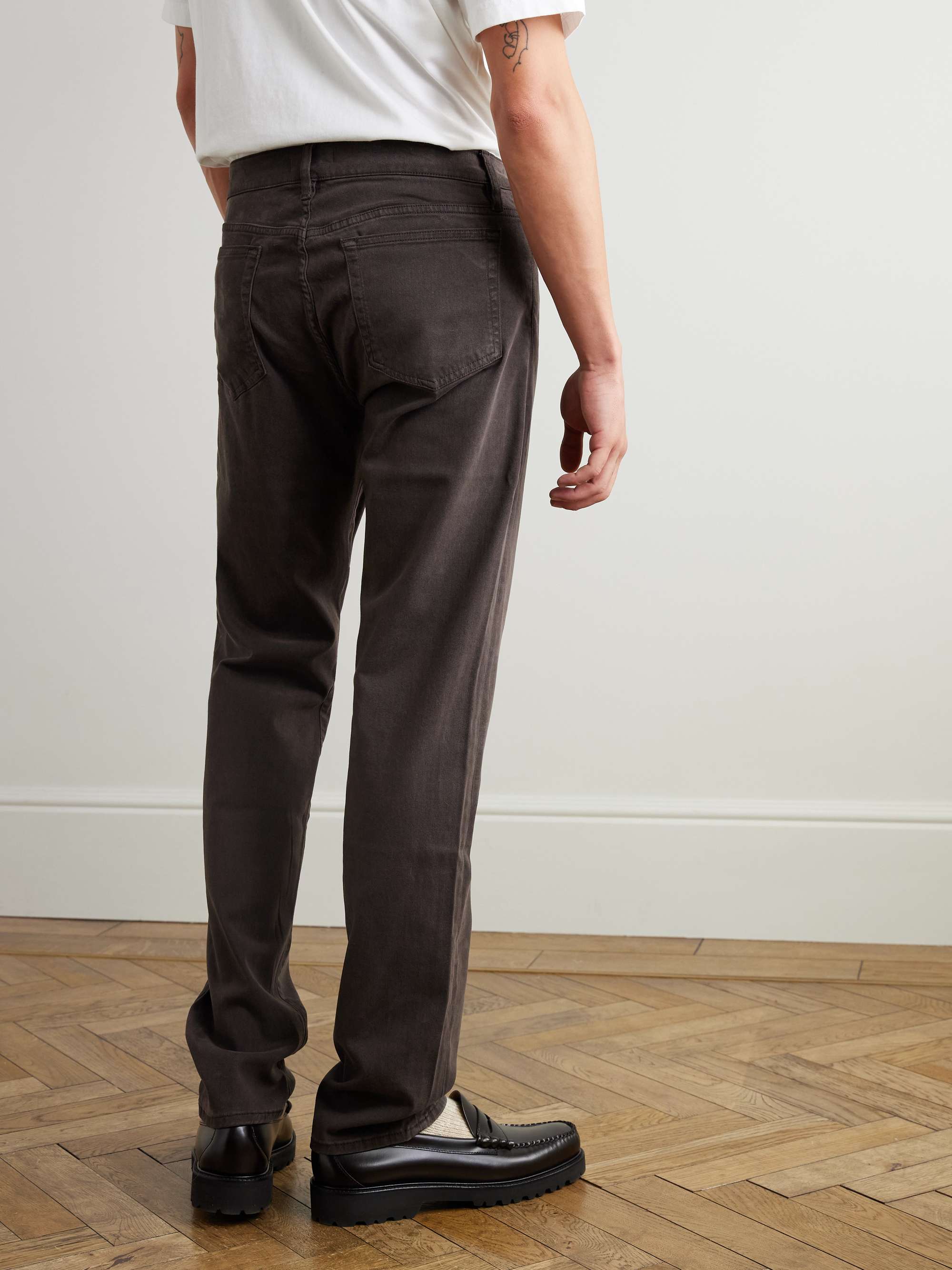 FRAME L'Homme Slim-Fit Stretch Lyocell-Blend Trousers