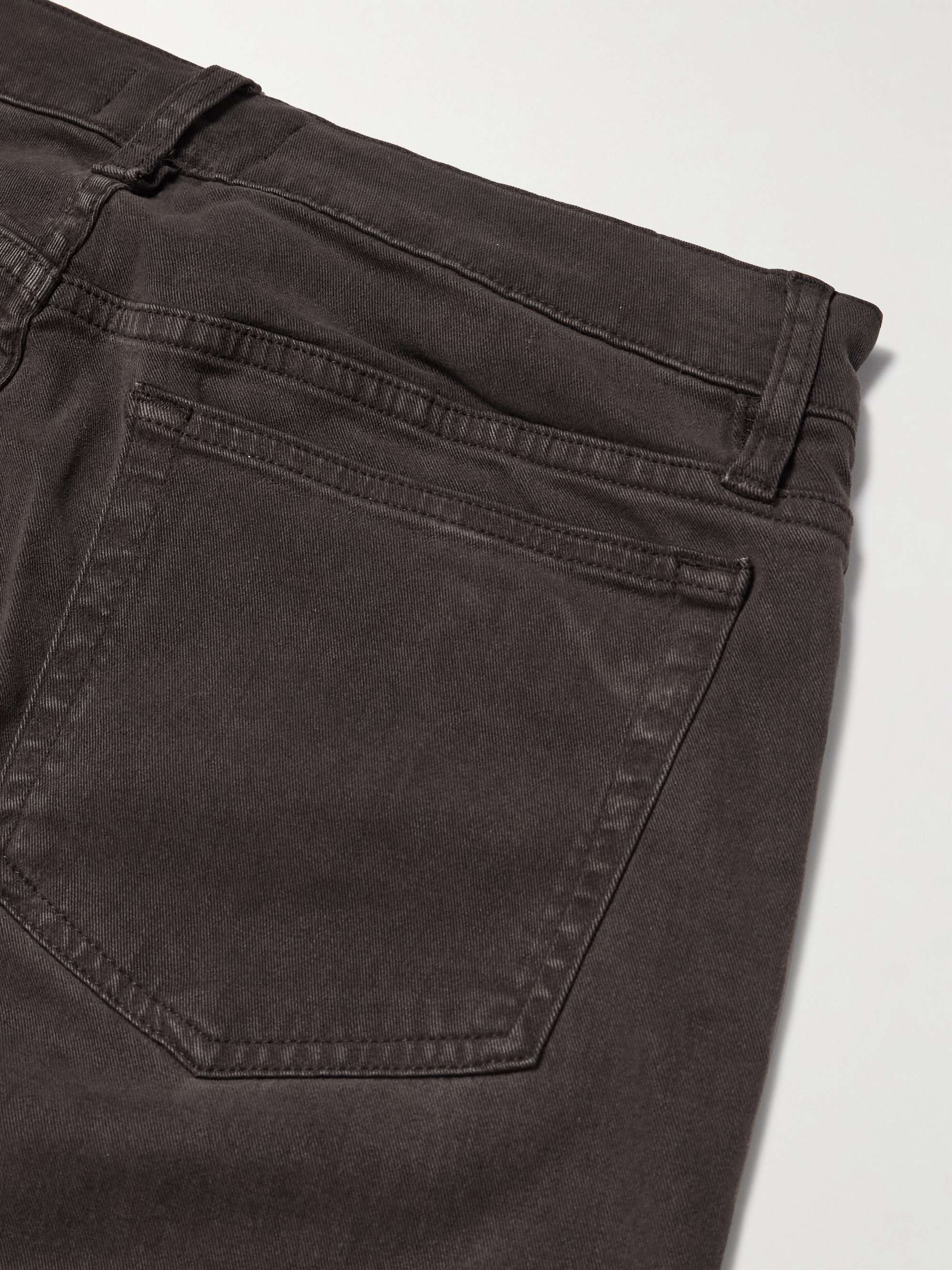 FRAME L'Homme Slim-Fit Stretch Lyocell-Blend Trousers