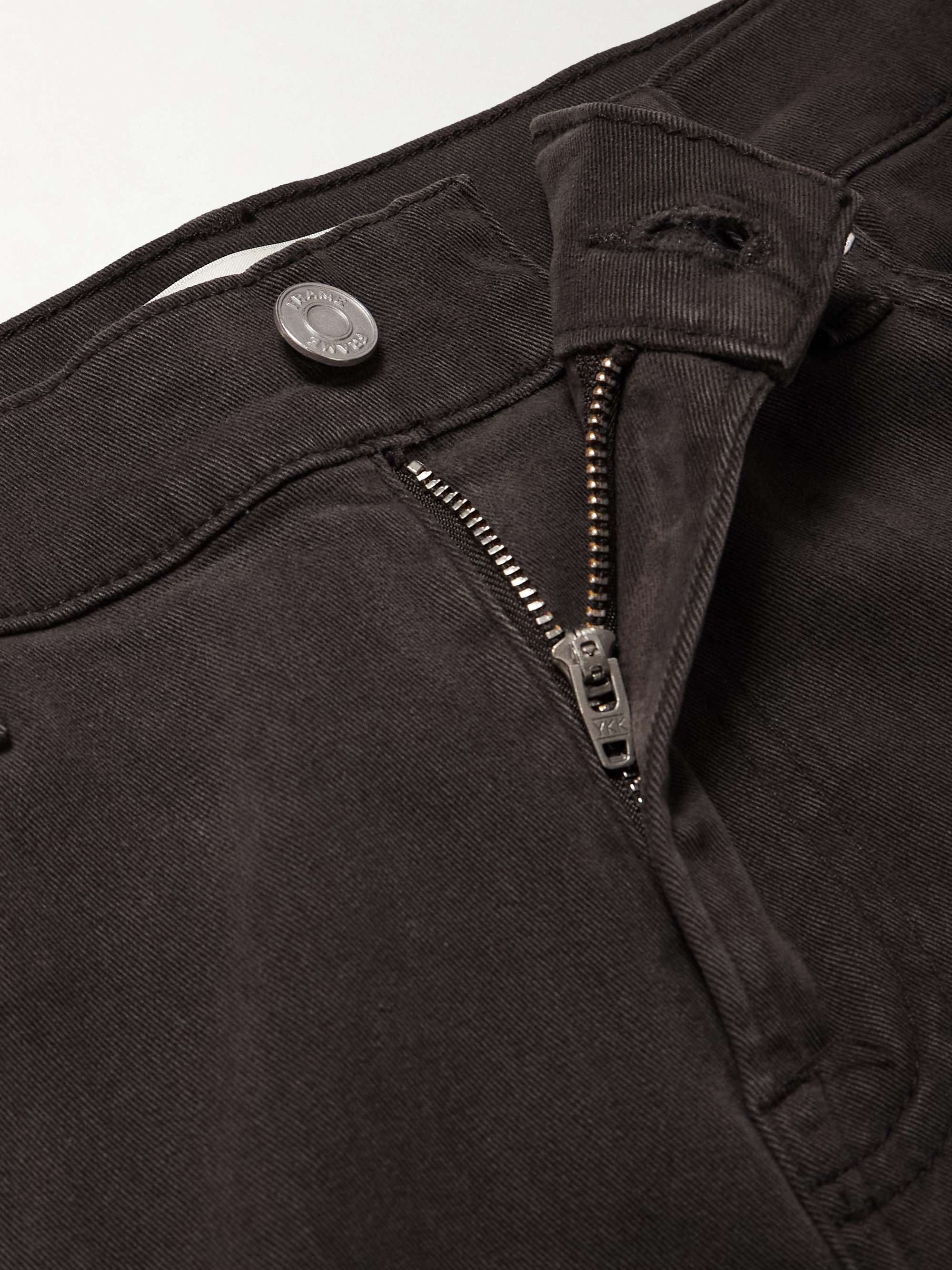 FRAME L'Homme Slim-Fit Stretch Lyocell-Blend Trousers