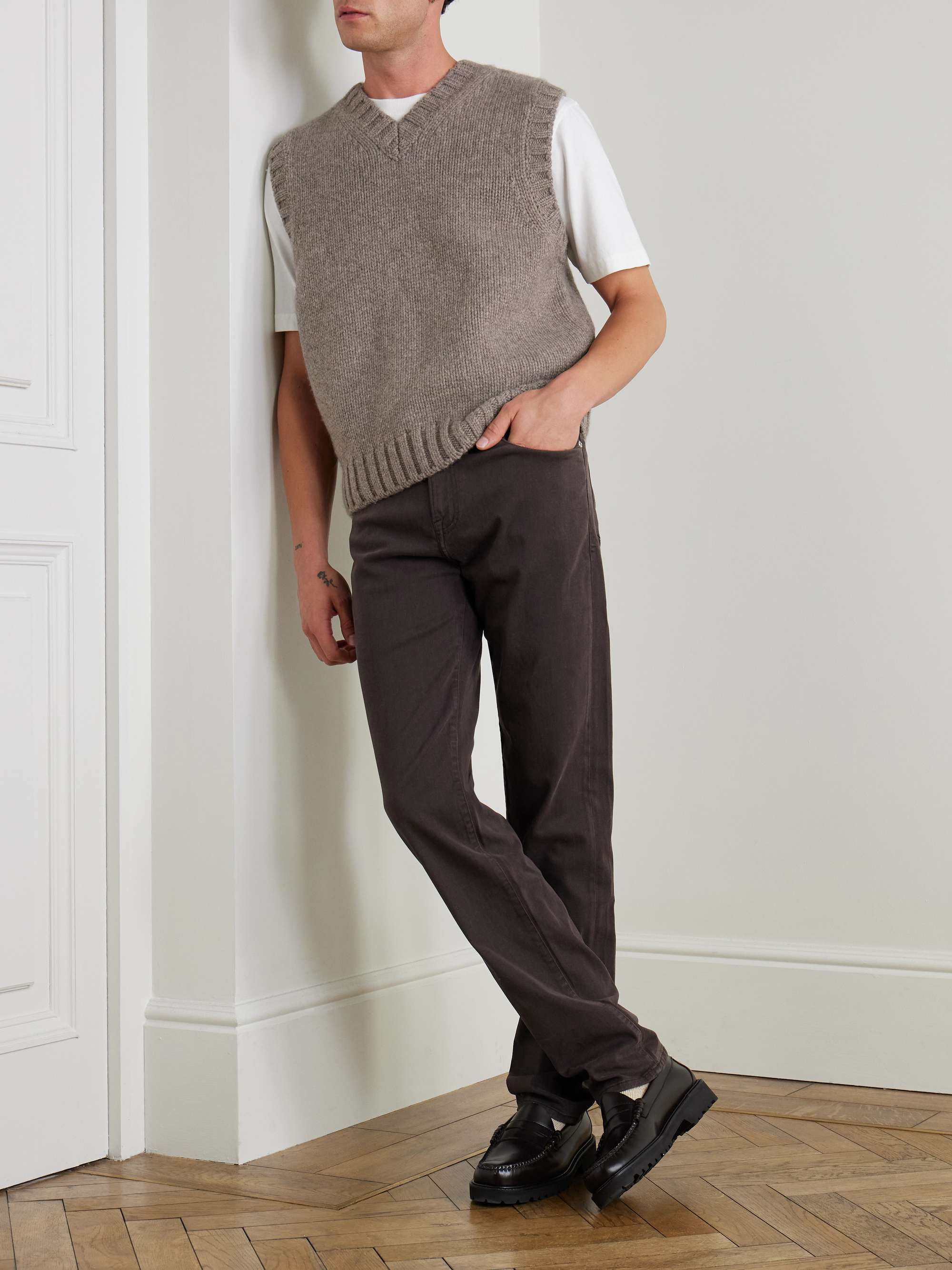 FRAME L'Homme Slim-Fit Stretch Lyocell-Blend Trousers
