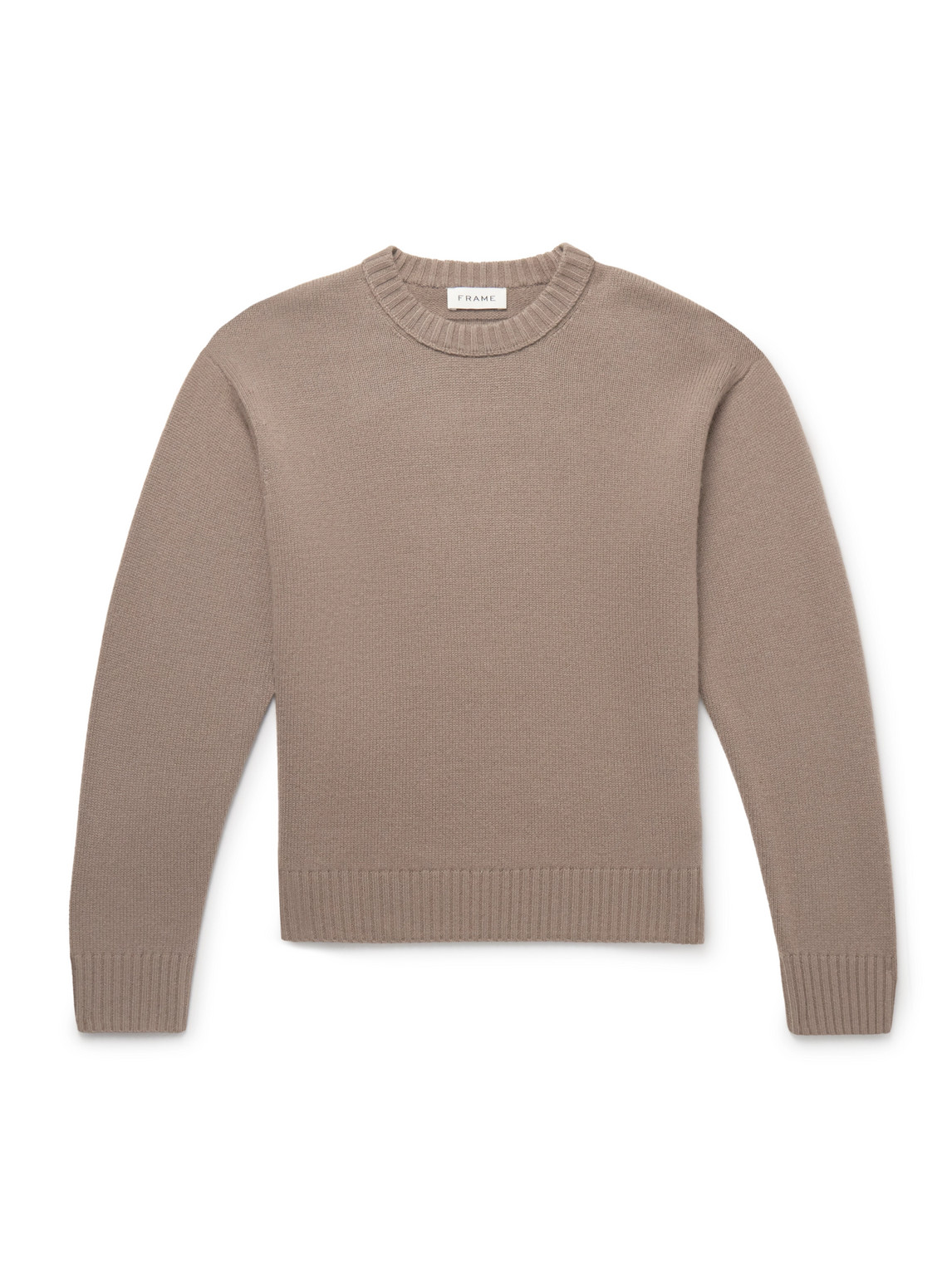 Frame Cashmere Sweater In Brown