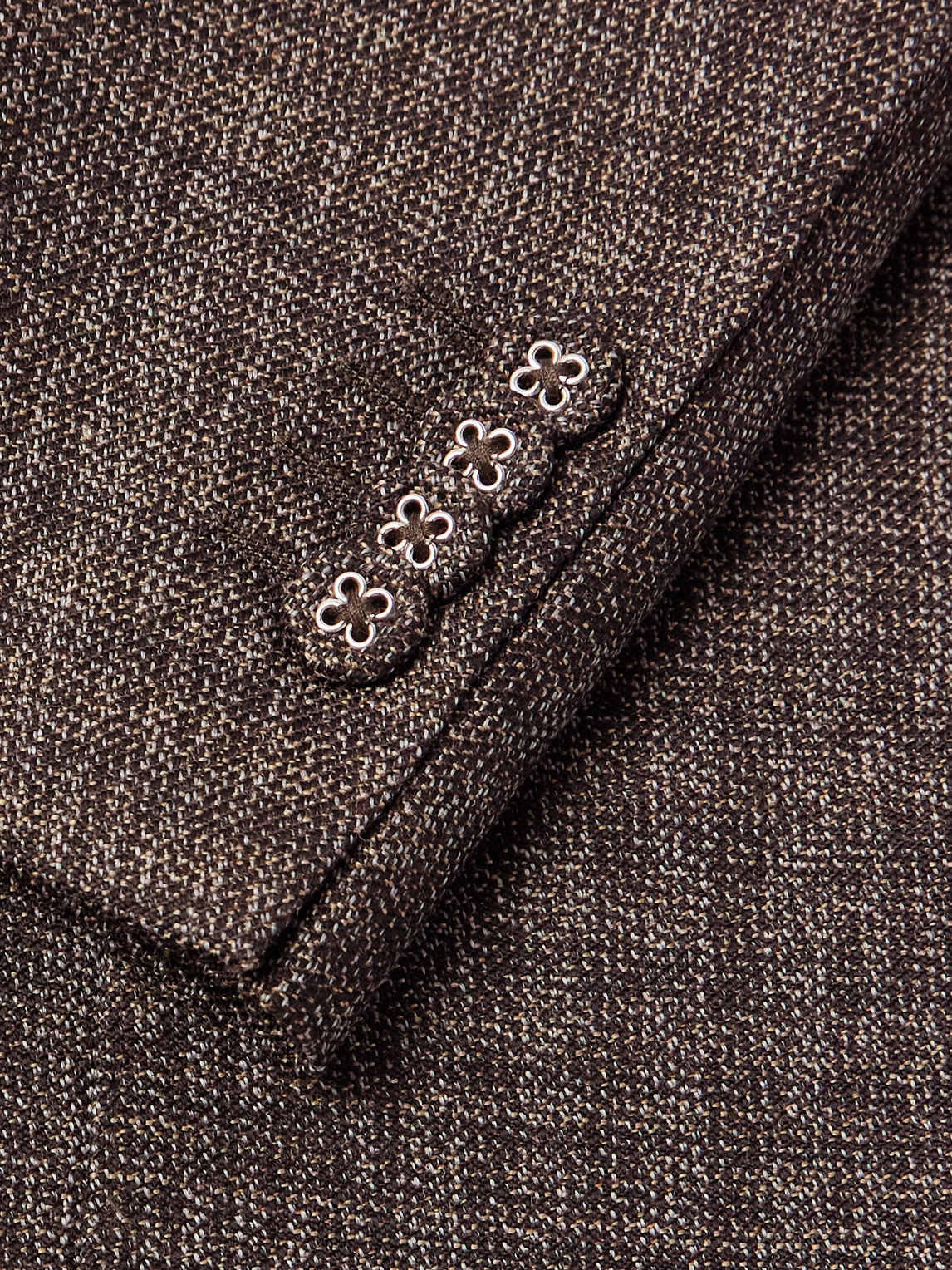 Officine Generale Michel Checked Virgin Wool Suit Jacket In Multi