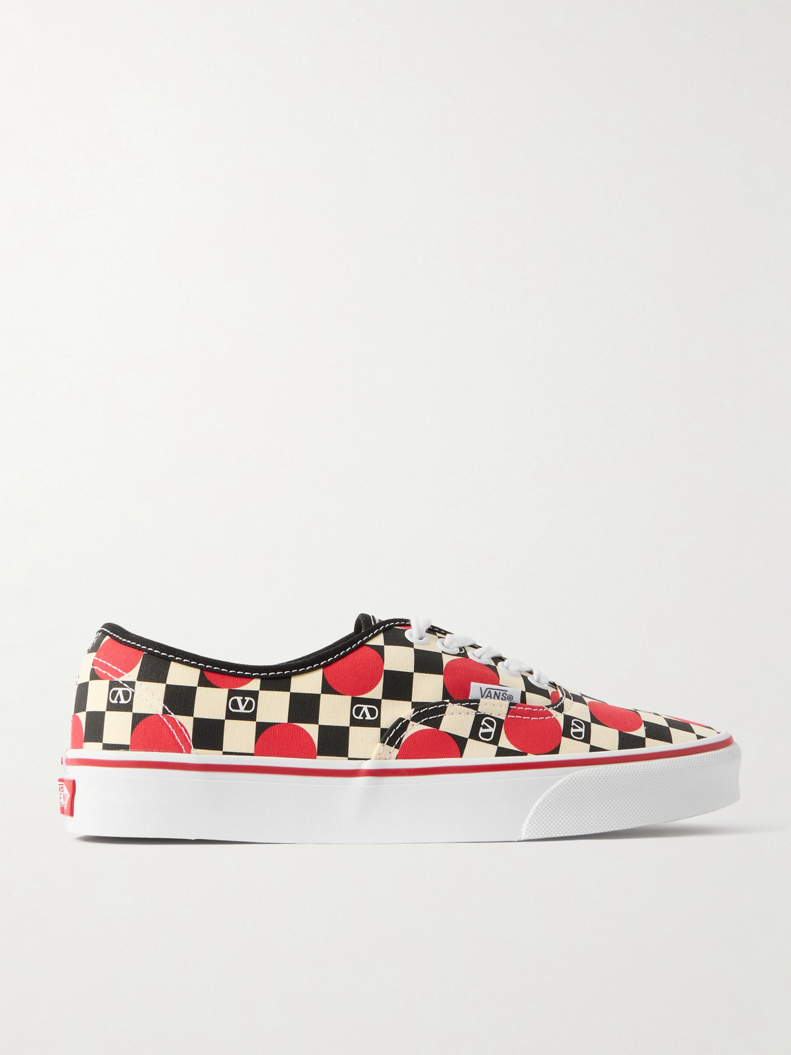 Valentino Garavani Vans Printed Canvas Sneakers - Men