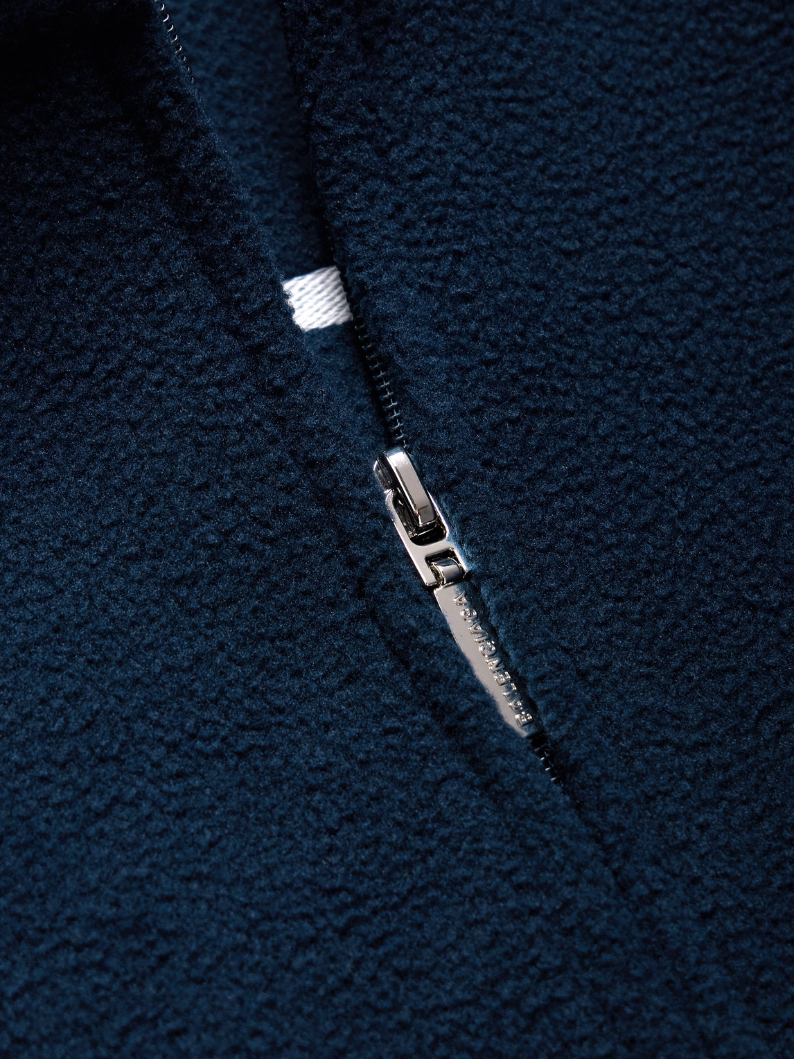  Balenciaga - Logo-embroidered Striped Fleece Track Jacket - Men - Blue - M 