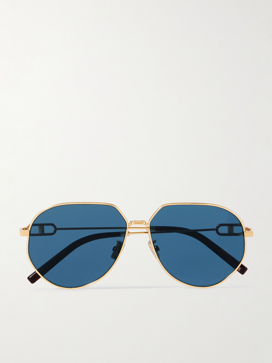 DIOR Eyewear CD Link A1U Round-Frame Gold-Tone Sunglasses - Men