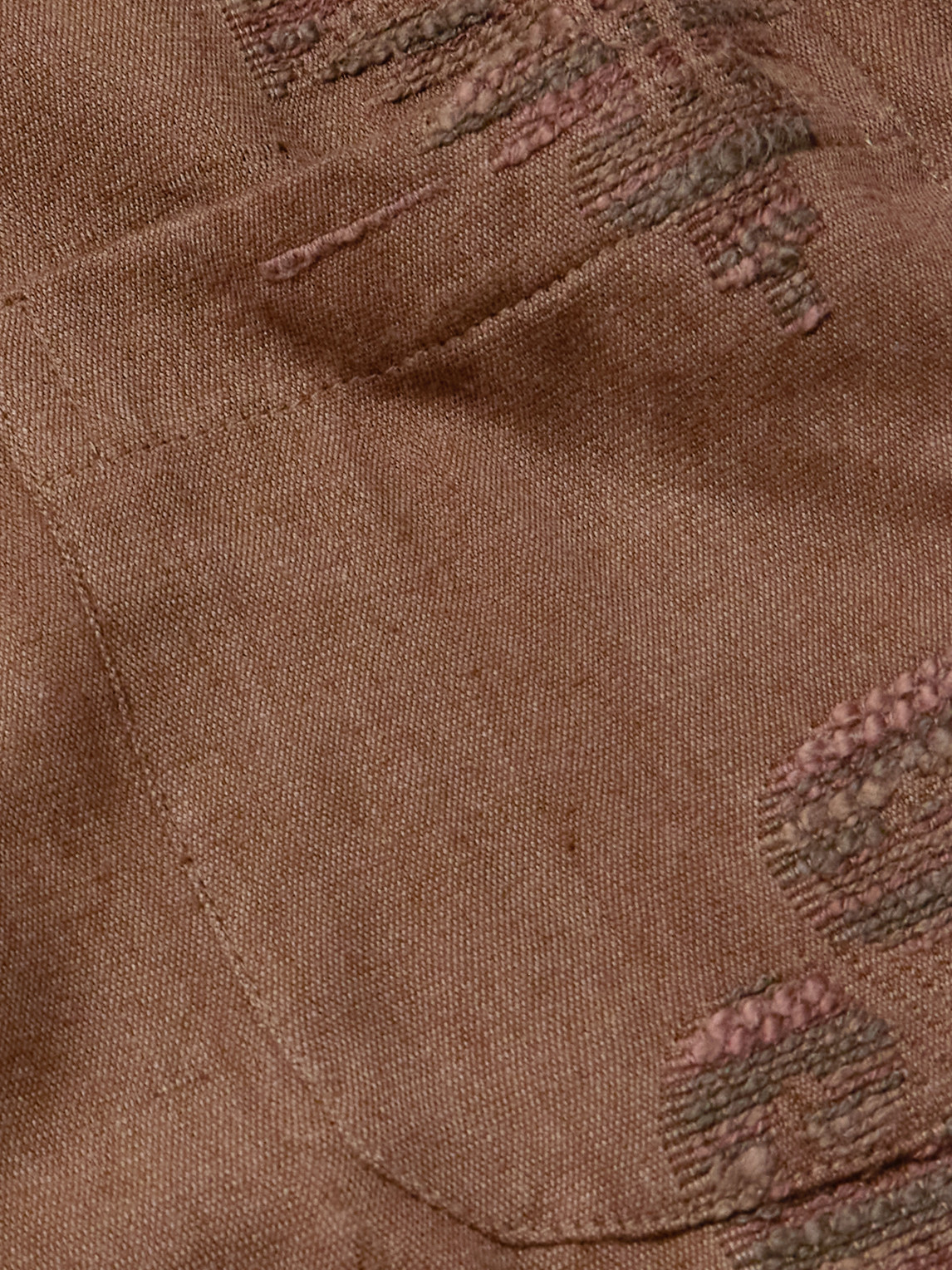  Kardo - Martin Cotton-jacquard Shirt - Men - Brown - M 