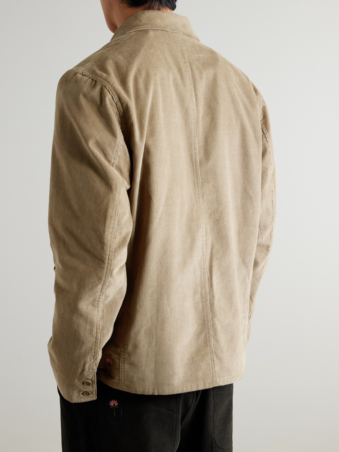 Kardo Somesh Cotton-corduroy Blazer In Brown