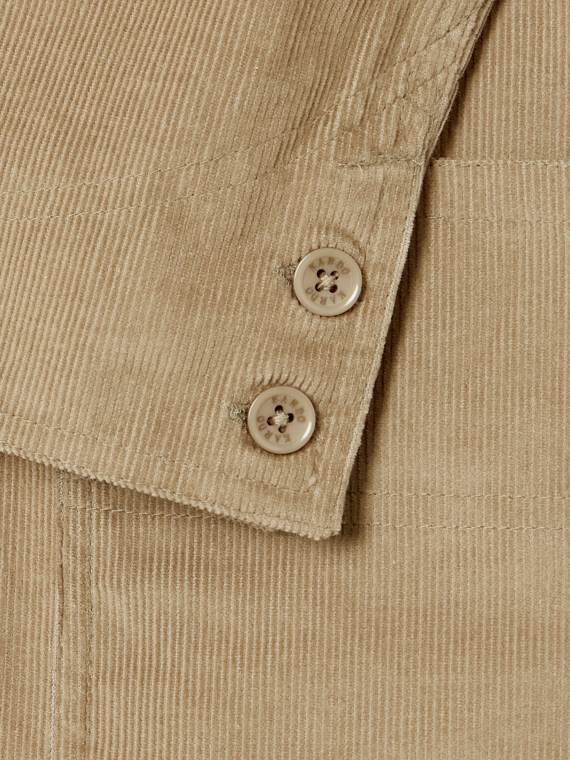 Kardo Somesh Cotton-corduroy Blazer In Brown