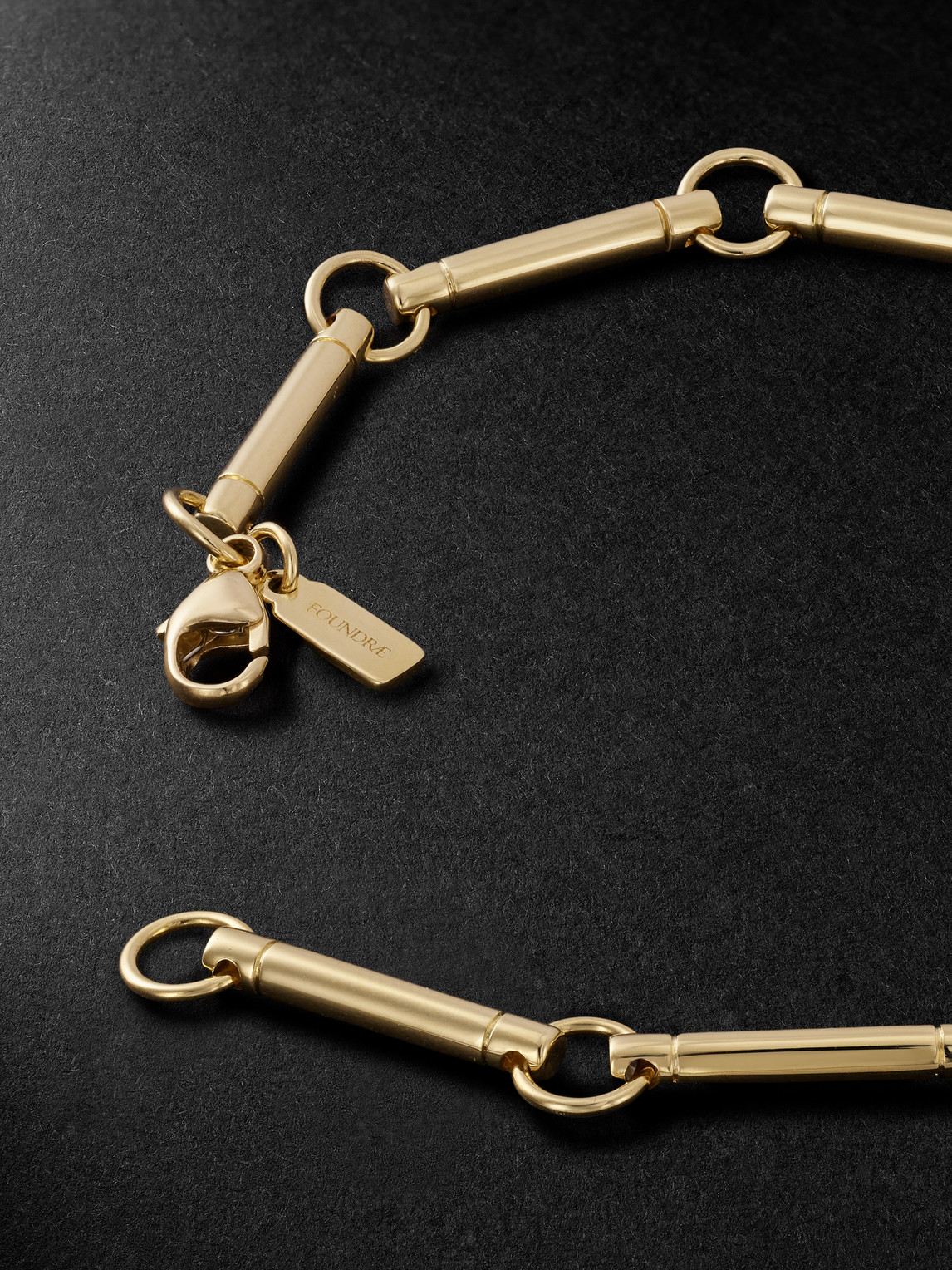 Foundrae Element 18-karat Gold Chain Bracelet In Gold